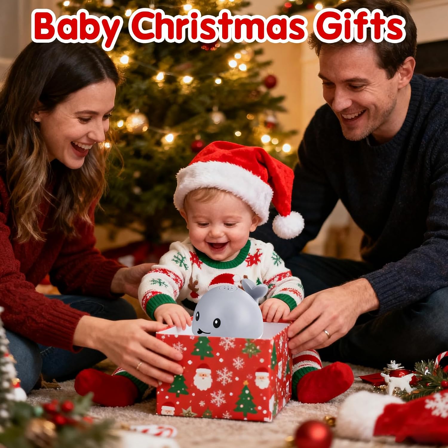 Thumbnail 1 de Light Up Whale Bath Toy for Ages 1-3