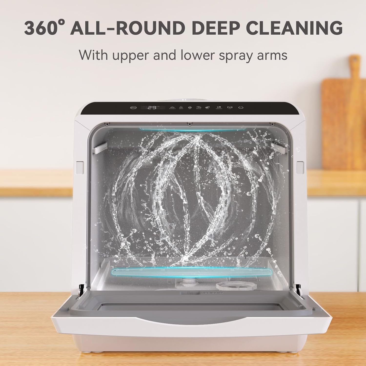 Detalle 2 de Hermitlux Table Top Dishwasher 5‑place 📉