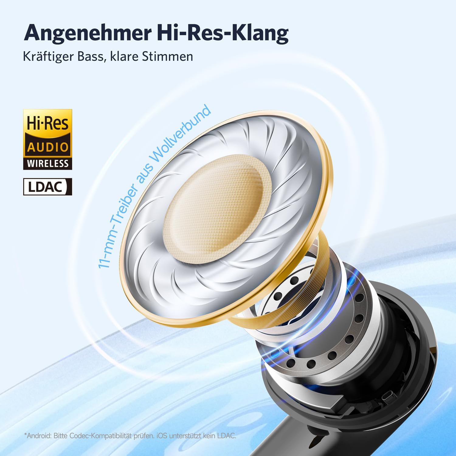 Thumbnail 2 de EarFun Air 2 NC Bluetooth Kopfhörer