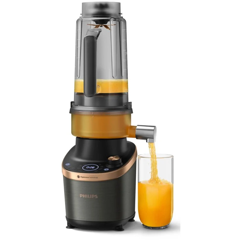 Detalle de Philips Flip & Juice HR3770/00: batidora 2 en 1 con ProBlend Ultra, 2 L y 1500 W