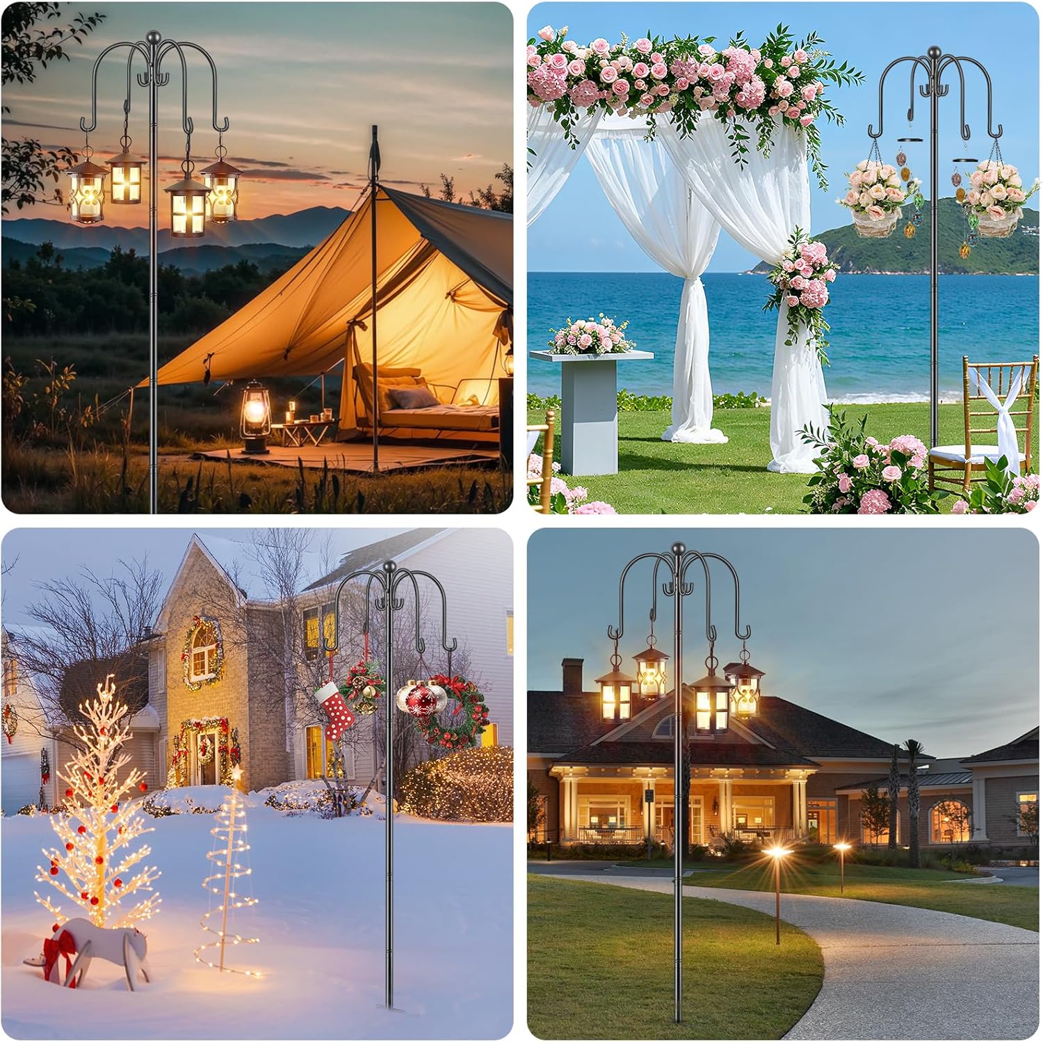 Thumbnail 6 de Suimlmta Bird Feeders Hanging Station 224cm