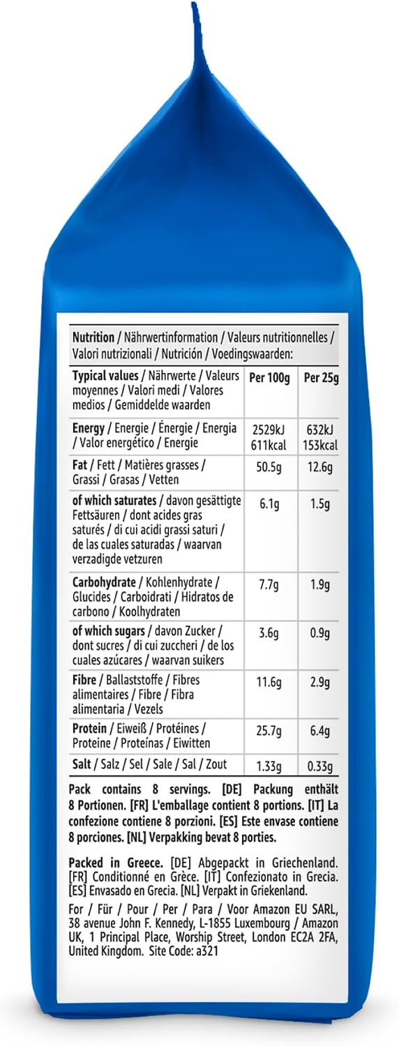 Detalle de Lot de 7 cacahuètes grillées et salées 200 g – par Amazon