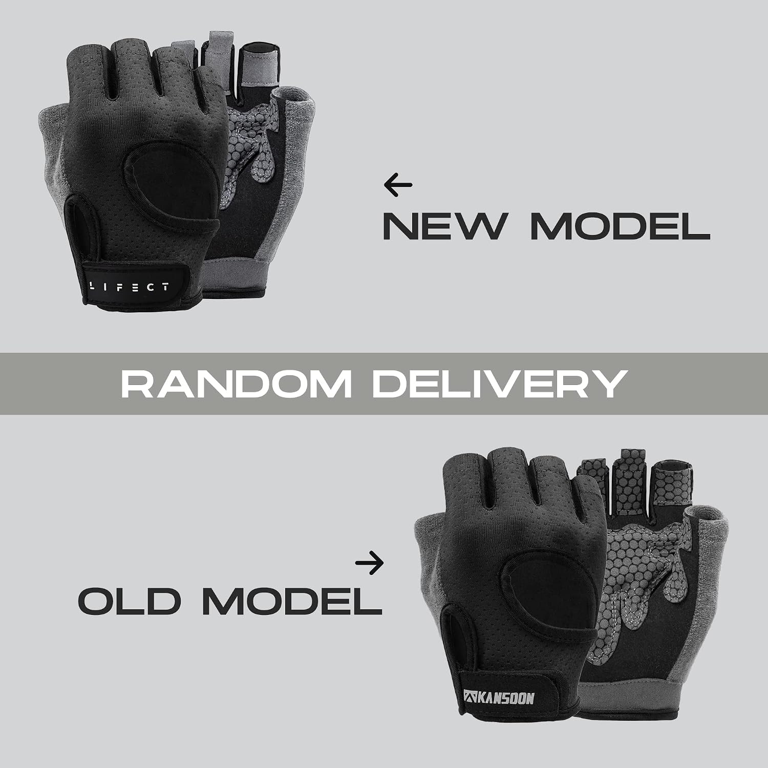 Thumbnail 3 de LIFECT Workout Gloves with Microfiber Palms