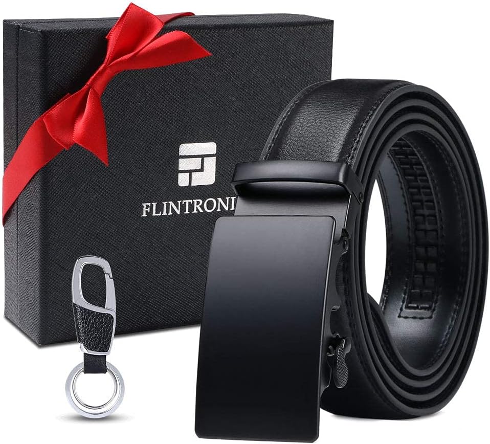Detalle 2 de flintronic Herren Gürtel 130 cm Ledergürtel ⛓