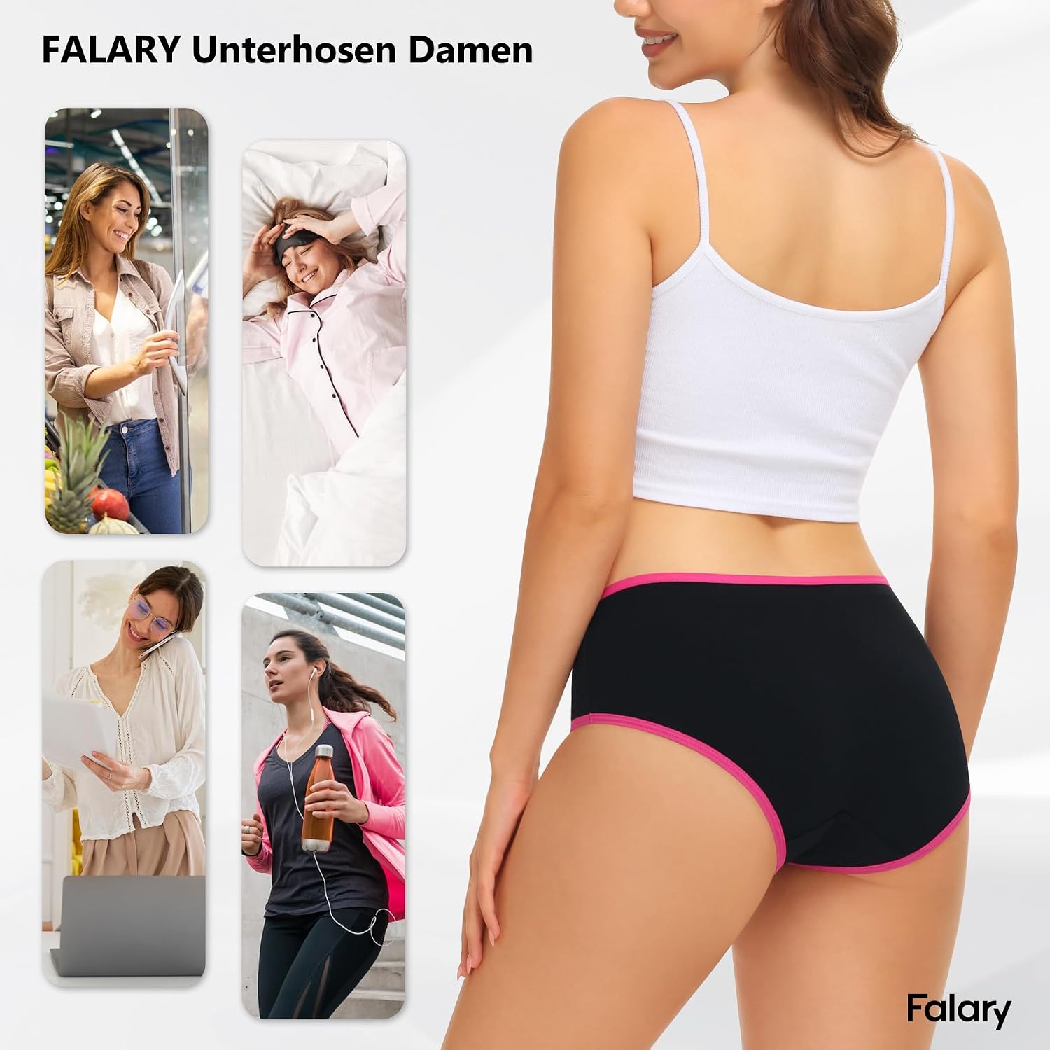 Thumbnail 4 de FALARY Unterhosen Damen 6er Pack