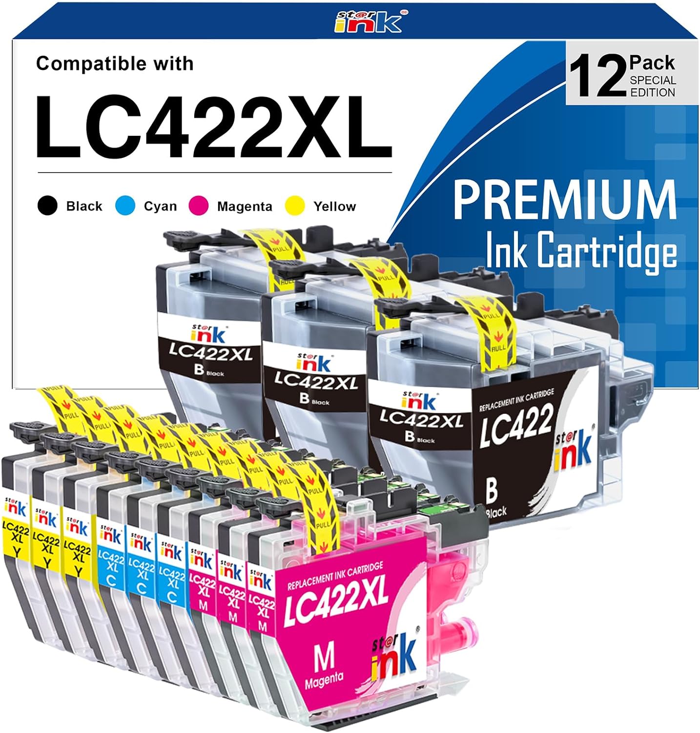 Starink LC422XL 12-pack ink cartridges