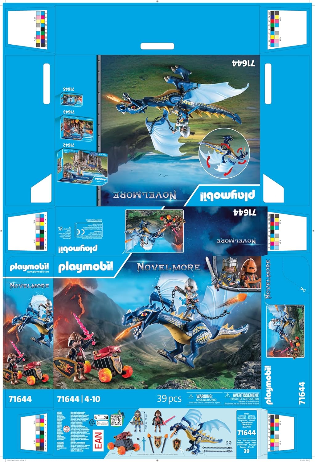 Thumbnail 7 de PLAYMOBIL Novelmore 71644 Dragón de Combate 🐉 Juguete de acción para niños