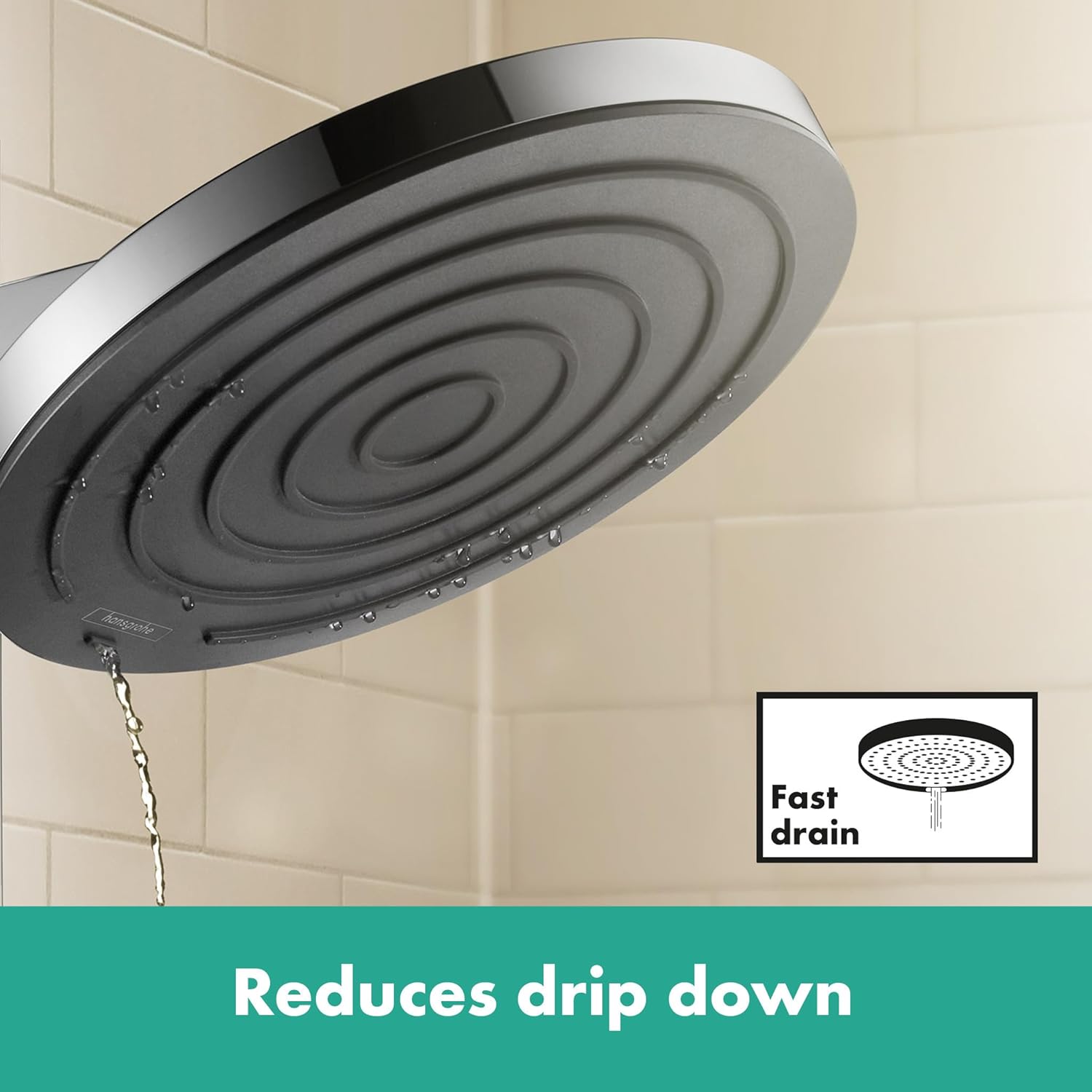 Thumbnail 5 de Hansgrohe Pulsify S : Colonne de douche EcoSmart avec mitigeur thermostatique et jet PowderRain