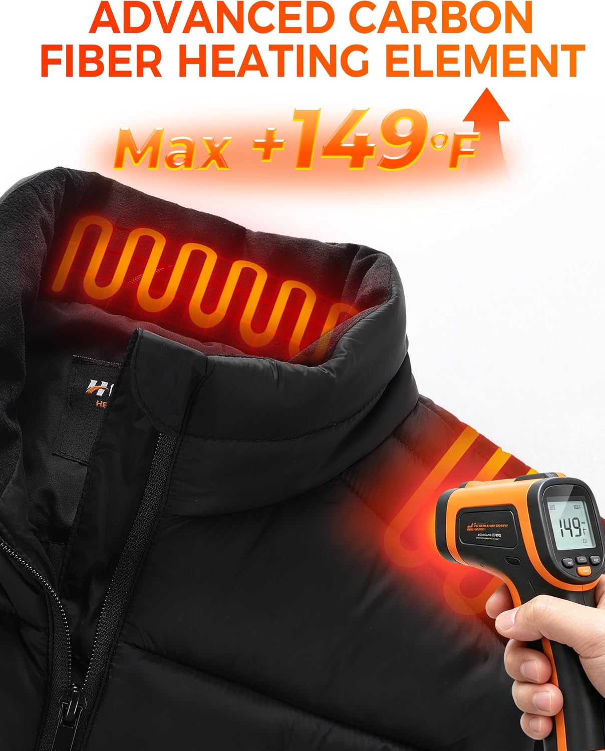 Thumbnail 4 de HOOHEAT Heated Vest 16000mAh
