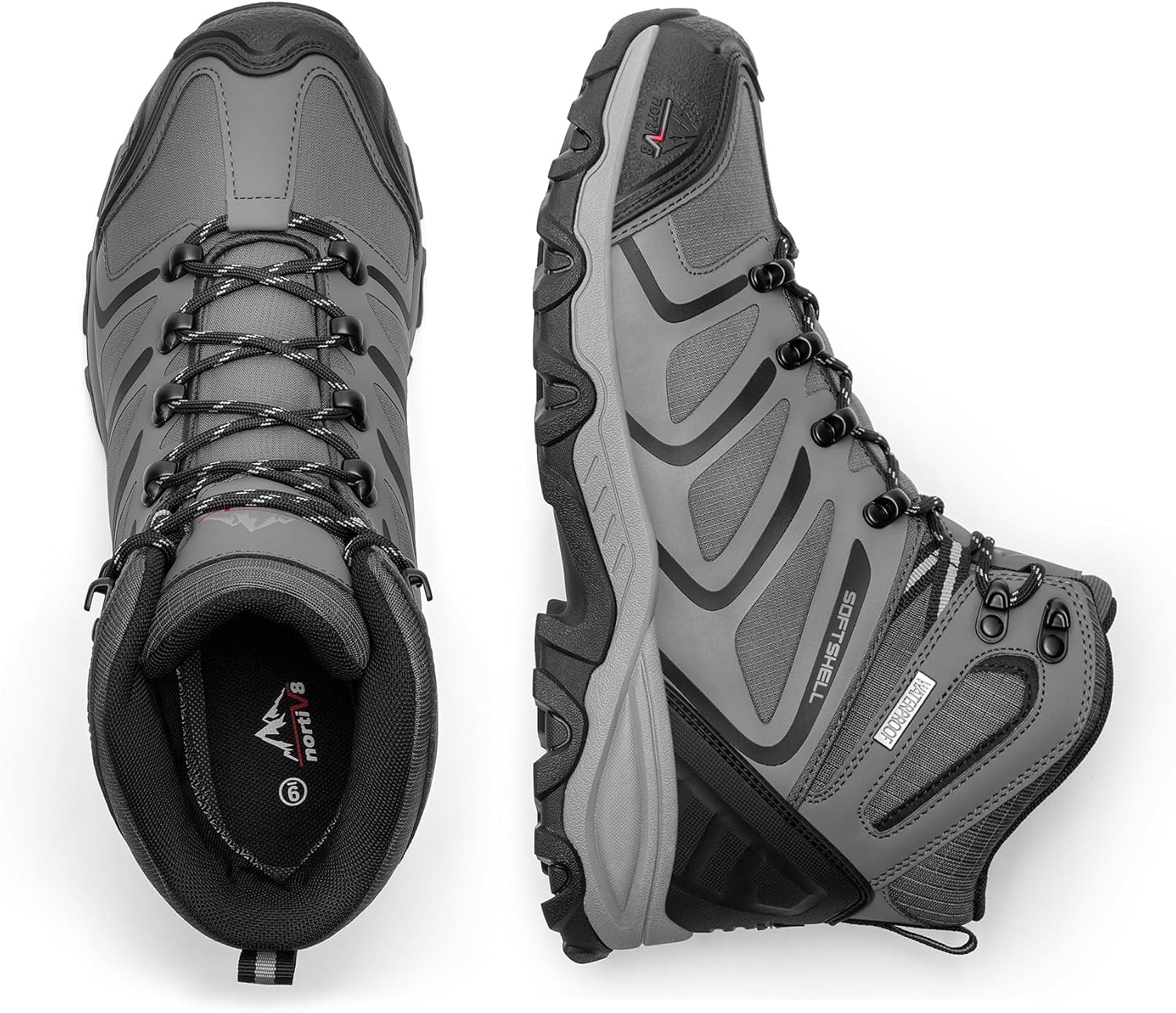 Thumbnail 5 de NORTIV 8 Armadillo Waterproof Hiking Boots 1 Pair