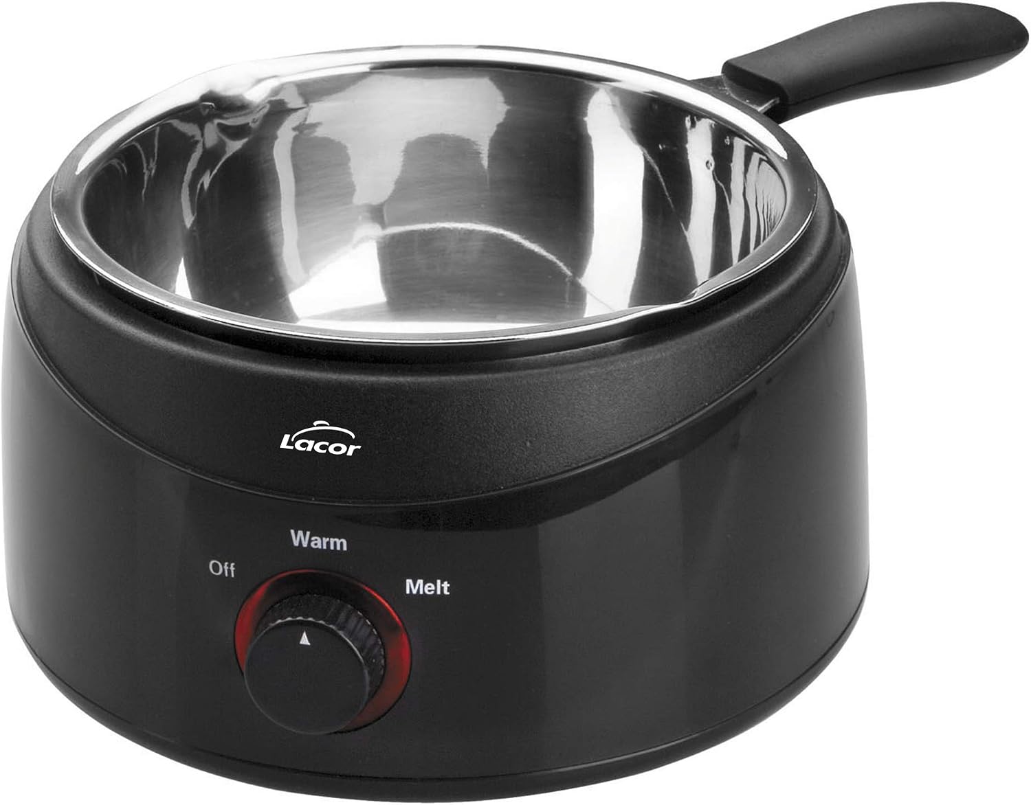 Detalle de Lacor BAIN Marie – garnek do czekolady 1 l, 50 W, stal nierdzewna