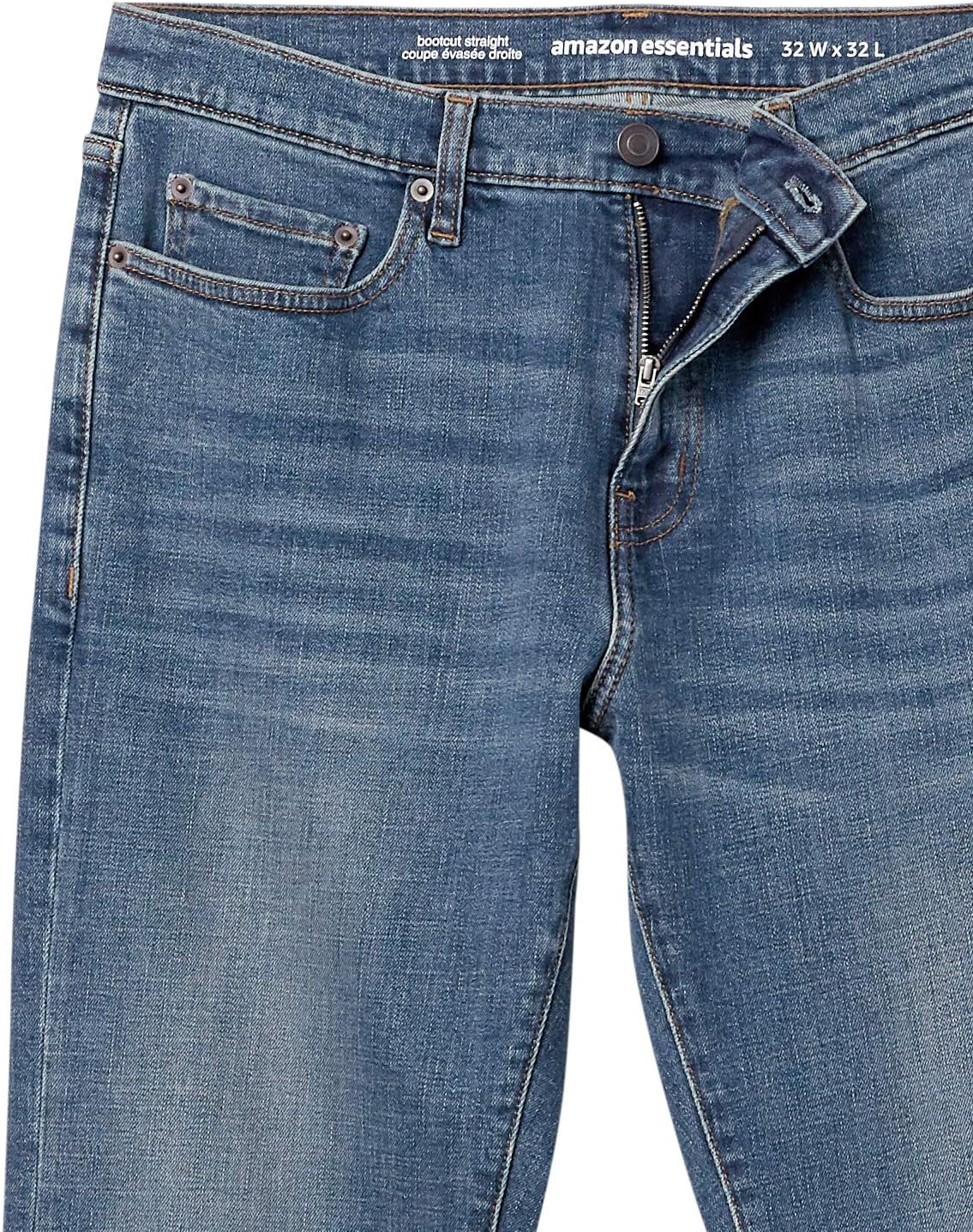 Detalle 2 de Amazon Essentials Herren Bootcut-Jeans mit gerader Passform – Auslauffarben