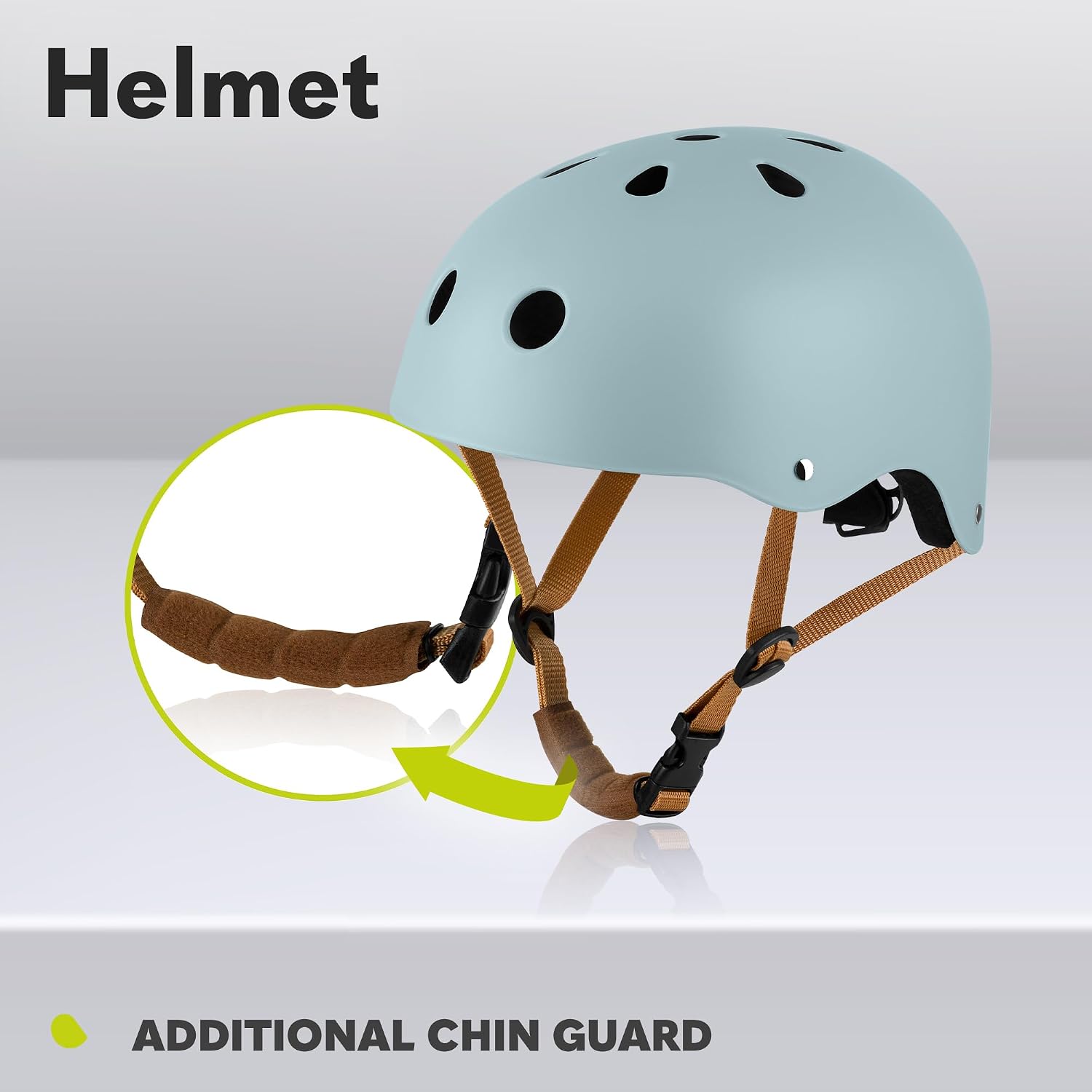 Thumbnail 4 de Lionelo Helmet cykelhjälm för barn, justerbar 50–56 cm med ABS och EPS
