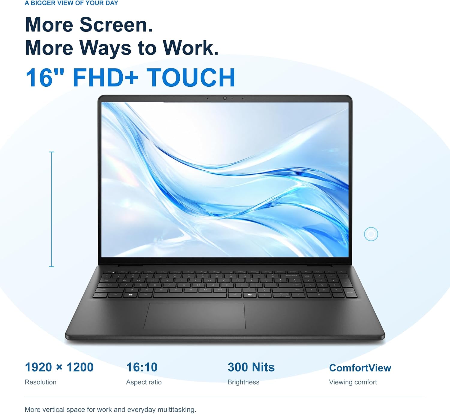 Detalle de Dell 16-inch Touchscreen Laptop