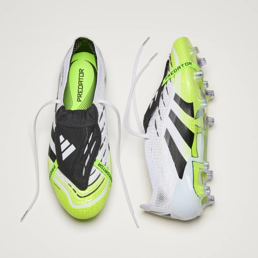Detalle 2 de Bota de fútbol Predator Elite Fold-Over Tongue para césped natural seco de Adidas
