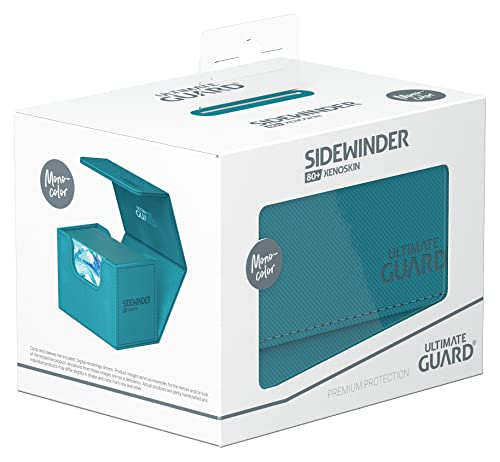 Detalle 2 de Ultimate Guard Sidewinder 80+ XenoSkin gasolina — funda para cartas 🎴