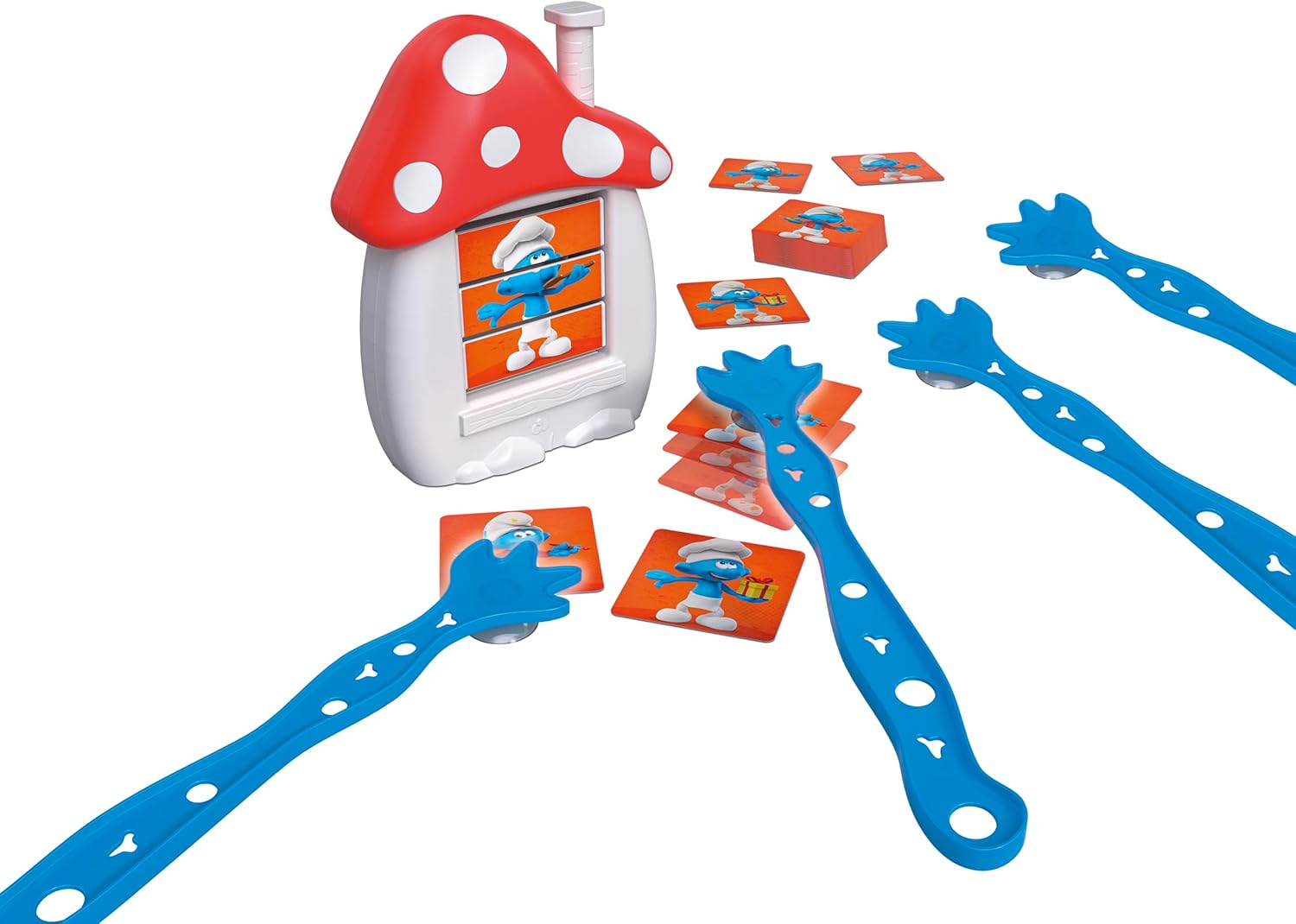 Thumbnail 1 de Schmidt Spiele 40622 – Jeu d’action pour enfants Les Schtroumpfs (exclusif Amazon)