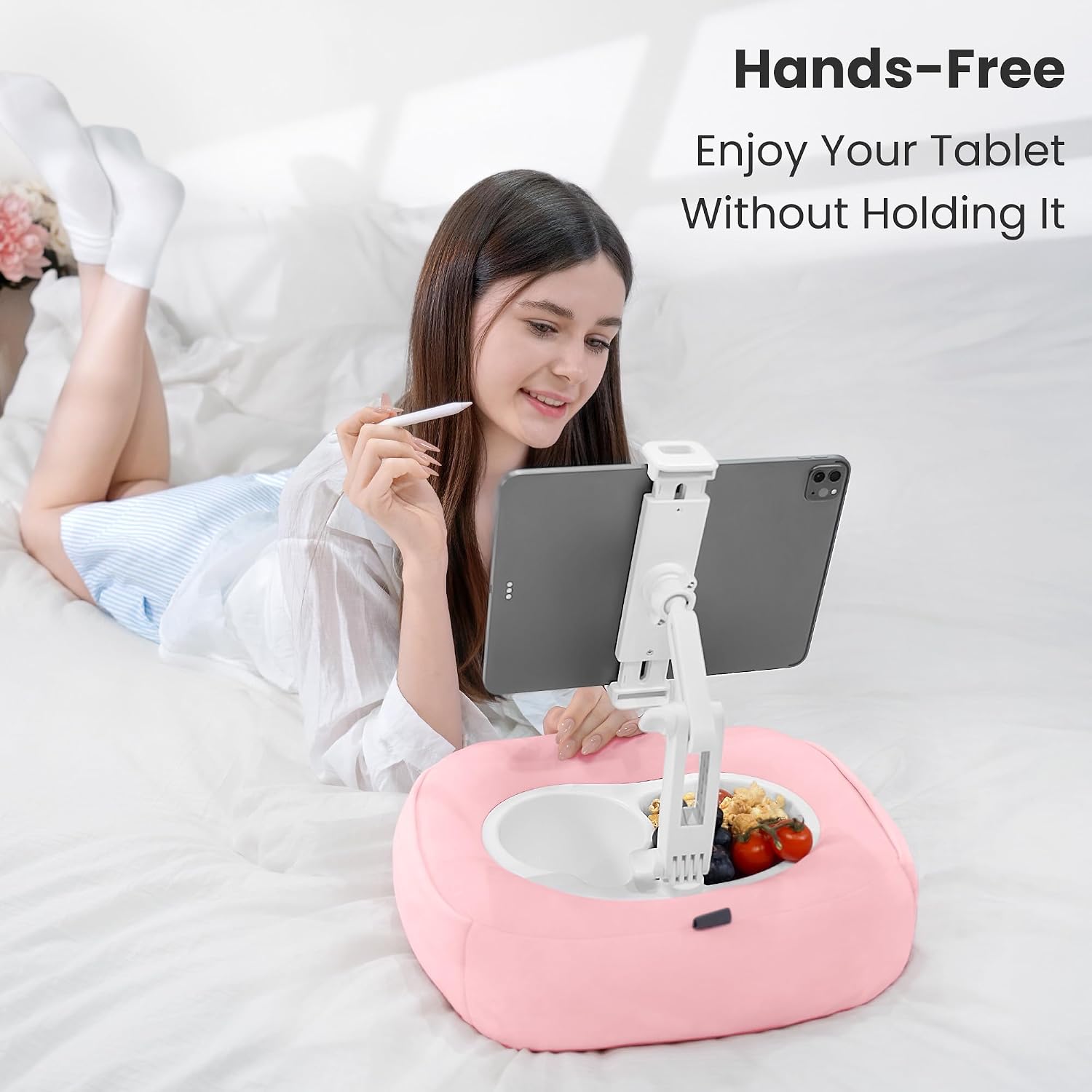 Thumbnail 2 de TabHolderix Tablet Pillow Stand: 3-in-1 Bed/Soofa Reading Companion