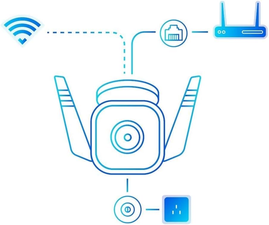 Thumbnail 4 de Tapo TC65 3MP outdoor security camera