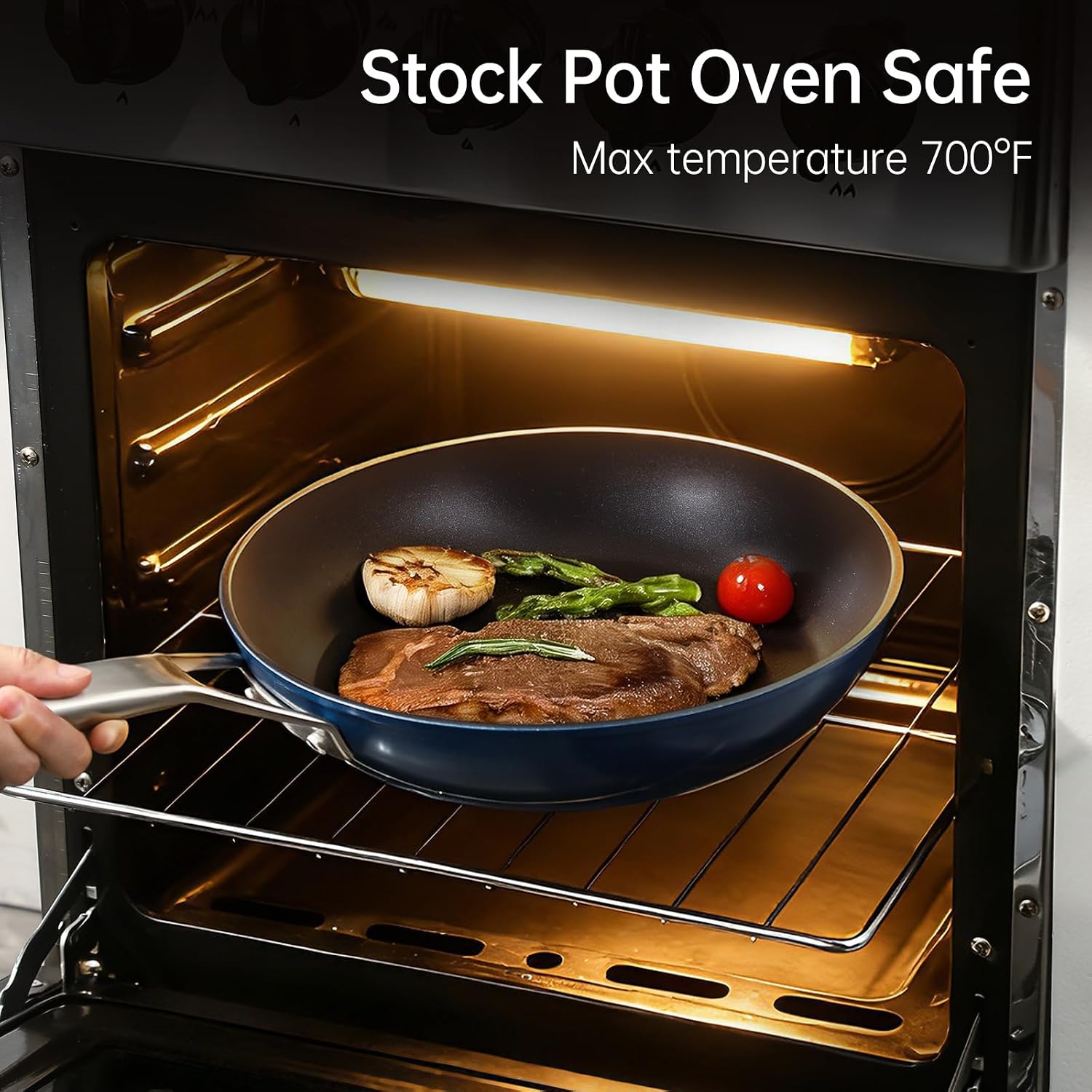 Detalle 2 de MSMK Non-Stick Frying Pan, 8-Inch