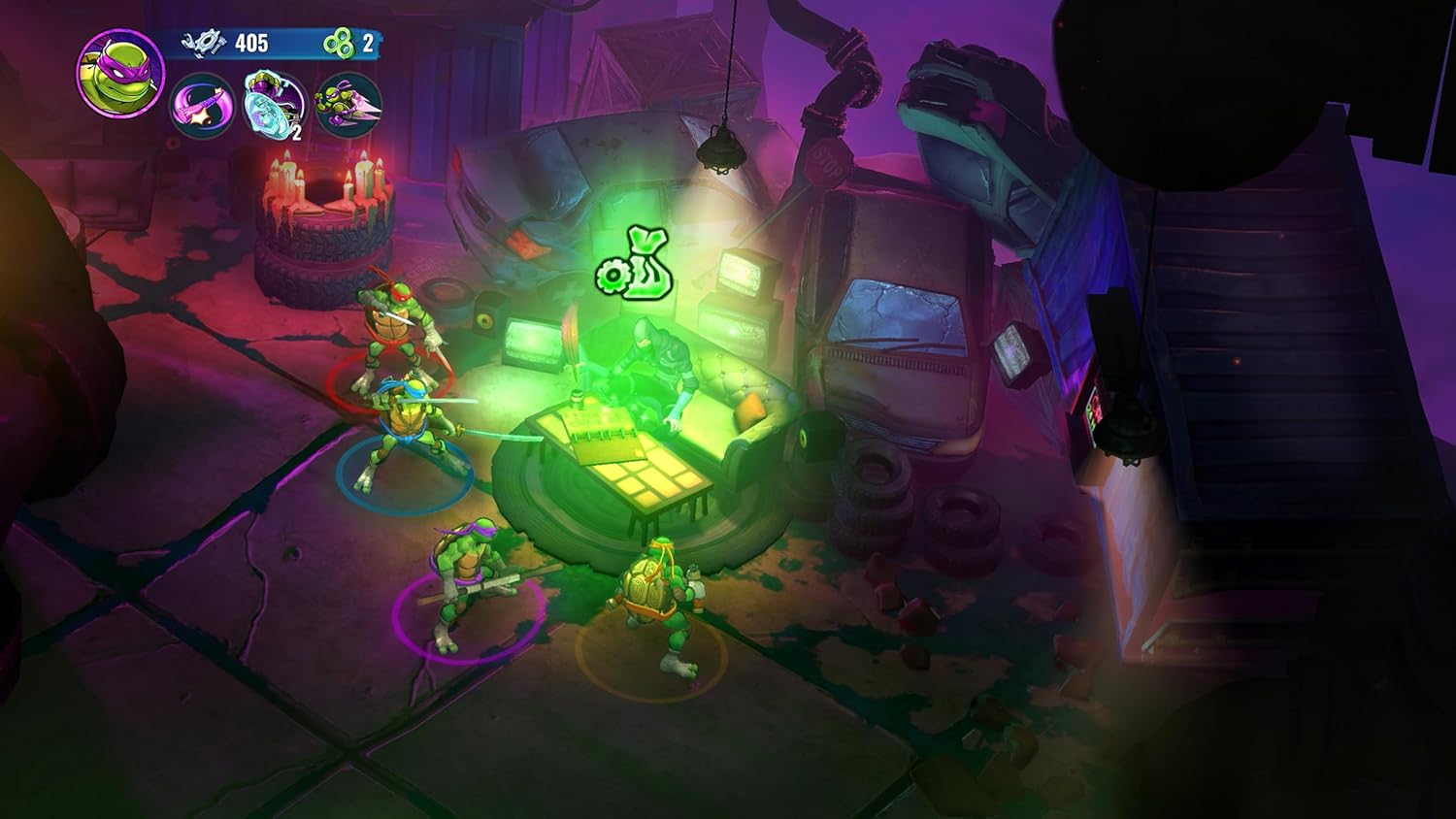 Detalle de Teenage Mutant Ninja Turtles: Splintered Fate Pipin’ Hot Collector’s Edition - Nintendo Switch