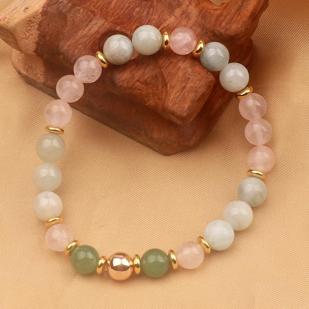 Detalle 2 de UEUC Heilstein-Perlenarmband 8 mm für Frauen