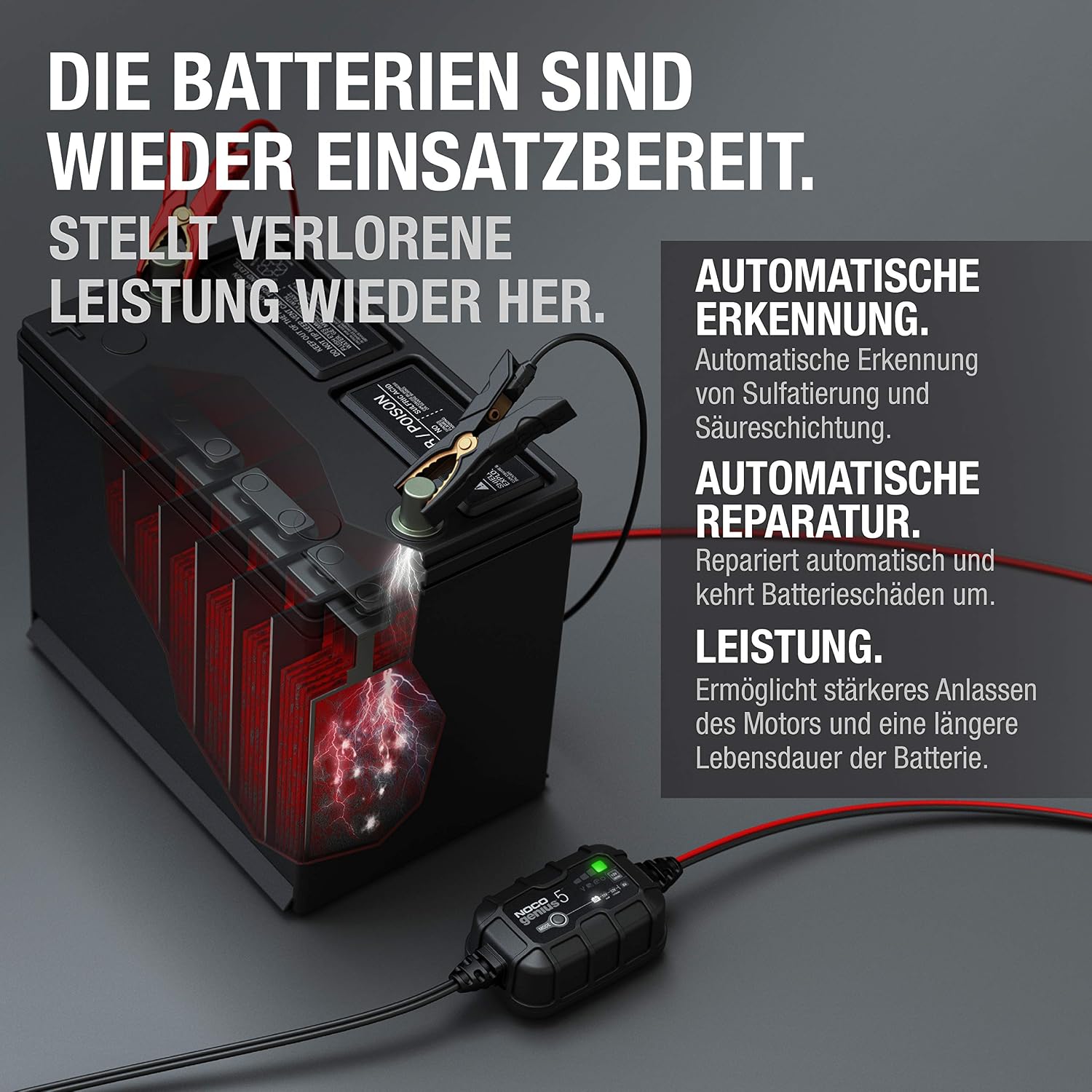 Thumbnail 5 de NOCO GENIUS5 5A Batterieladegerät