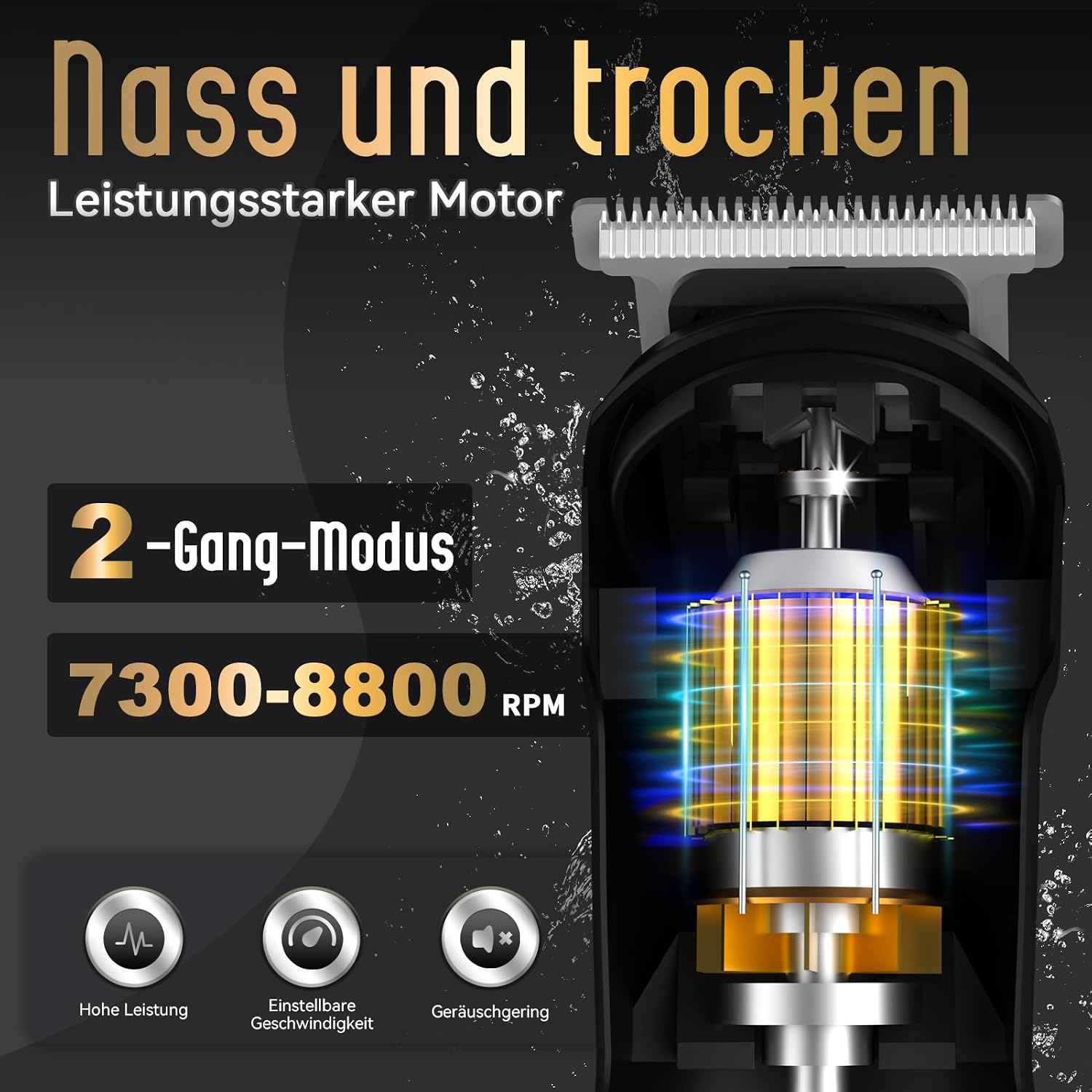 Thumbnail 4 de Ufree Barttrimmer Herren All-in-1 90 Min. ⌔