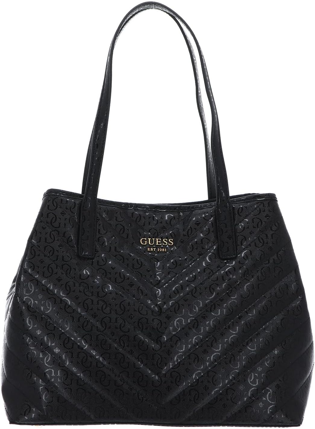 Thumbnail 2 de GUESS Vikky Shoulder bag con pochette in ecopelle nera – BS24GU20 GA699528