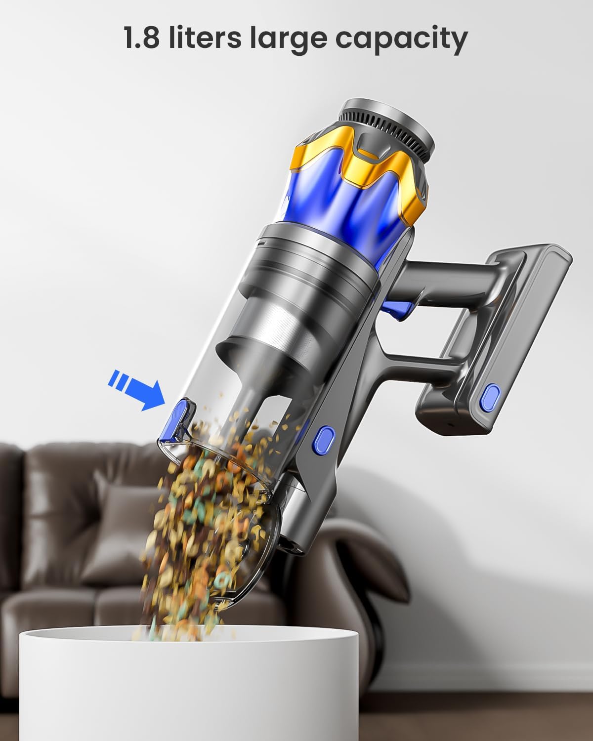 Thumbnail 6 de JELLYPIG X100 Cordless Stick Vacuum, 650W, 55KPA, Self-Standing