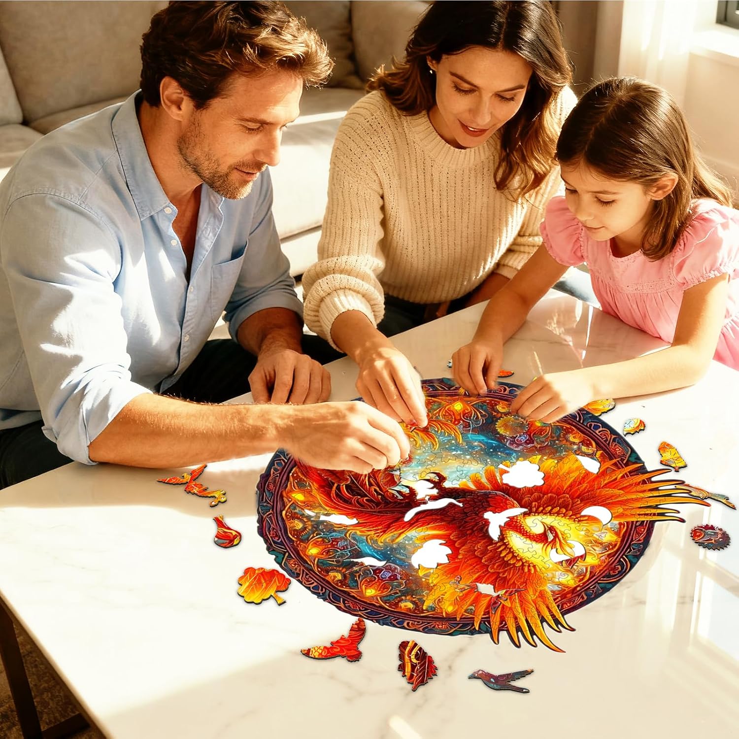 Detalle de KAAYEE wooden puzzle, 680 pieces