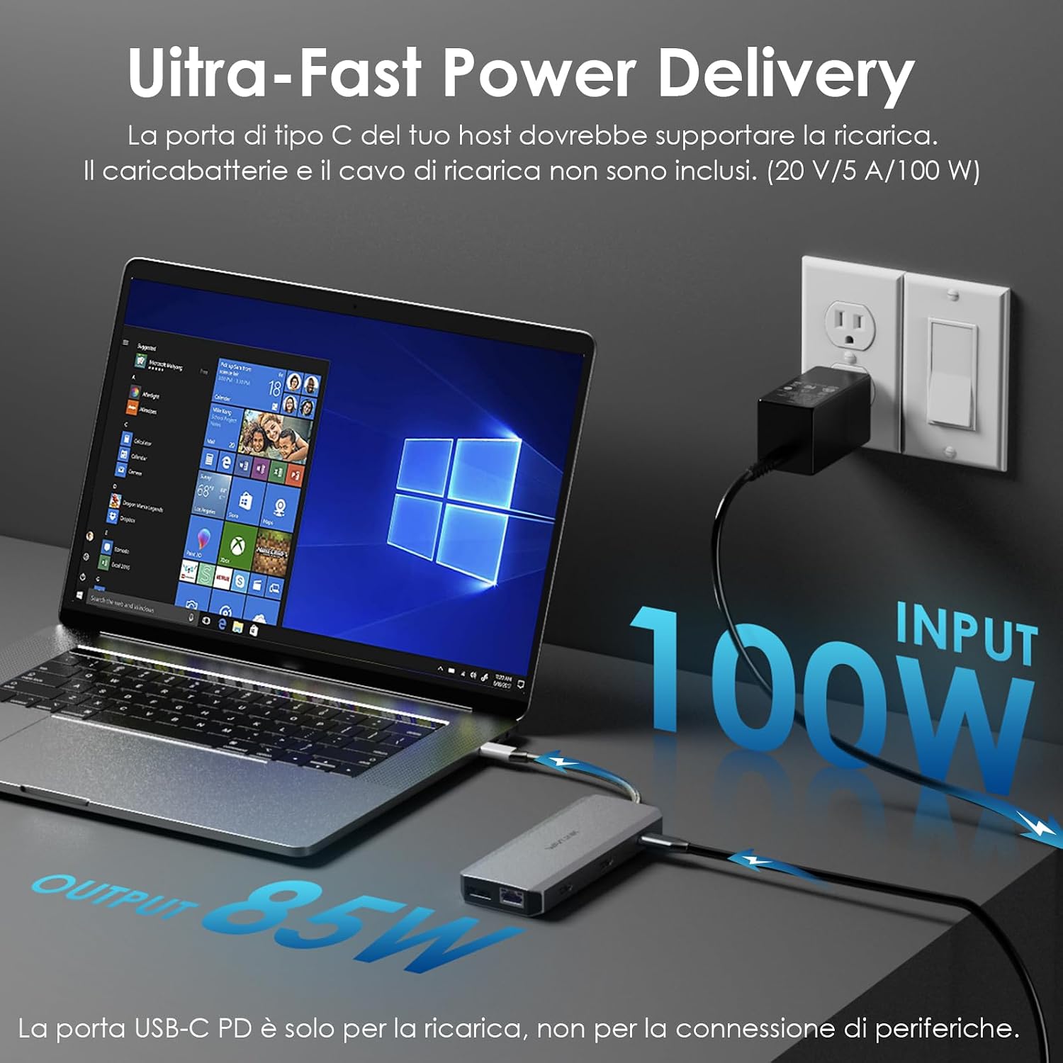 Thumbnail 6 de WAVLINK Docking Station USB-C per due monitor