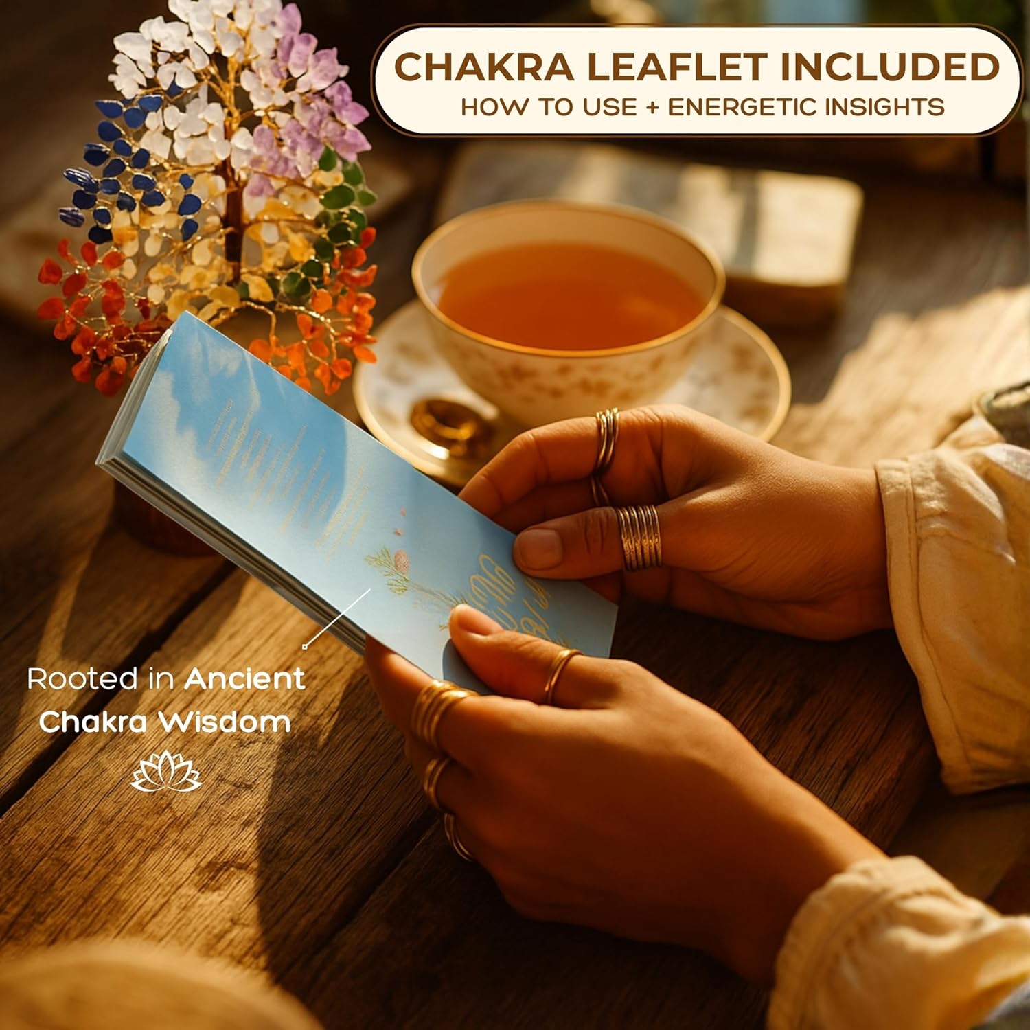 Thumbnail 3 de Anima Premium Crystal Tree of Life 7-Chakra Crystal Tree for Healing & Manifestation