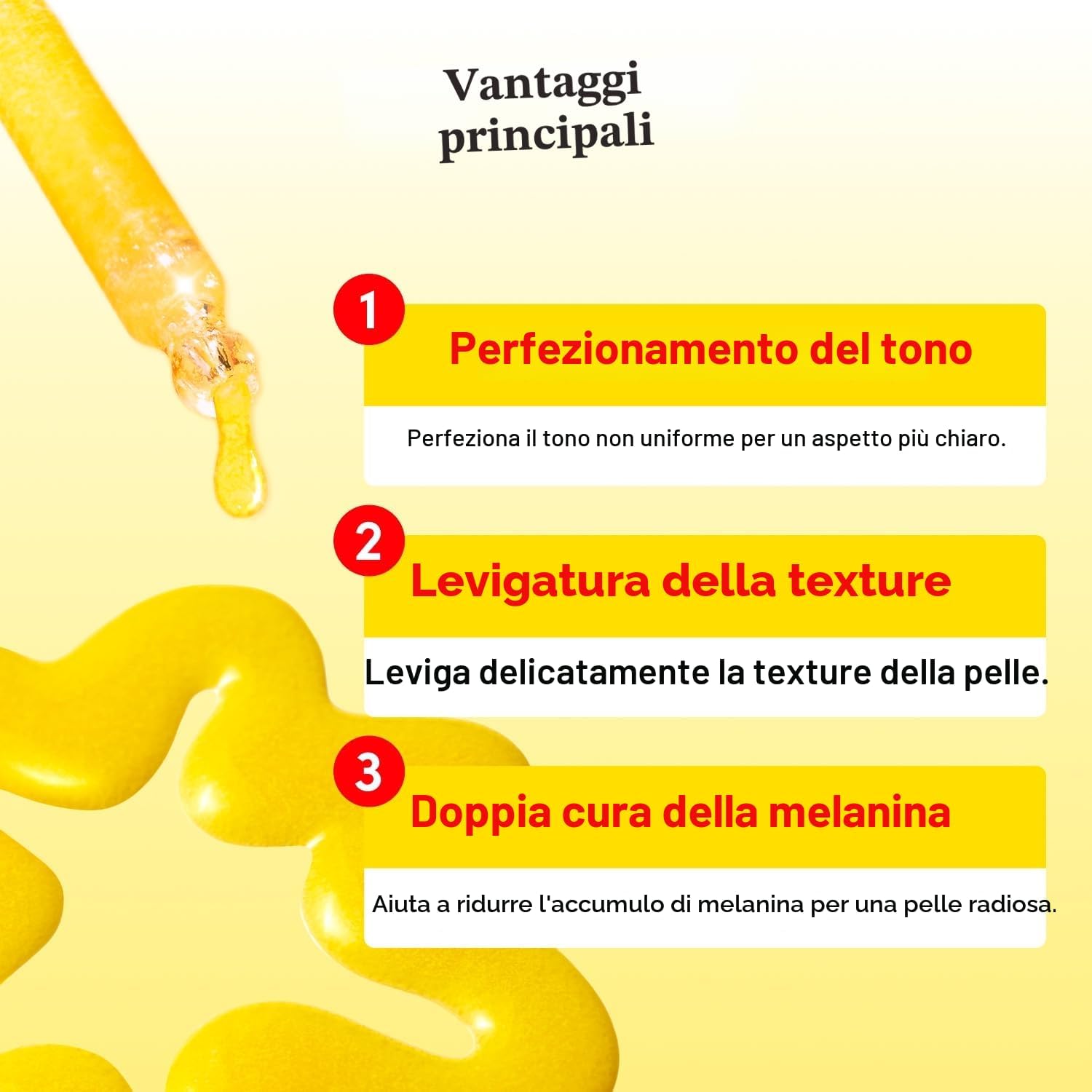 Detalle de EQQUALBERRY Siero Illuminante alla Vitamina C con Niacinamide – Formula Idratante Leggera 30 ml