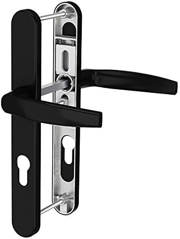Thumbnail 6 de Bricard 7E8081 Osmose 2 Key Door Handles, Matt Black Aluminium