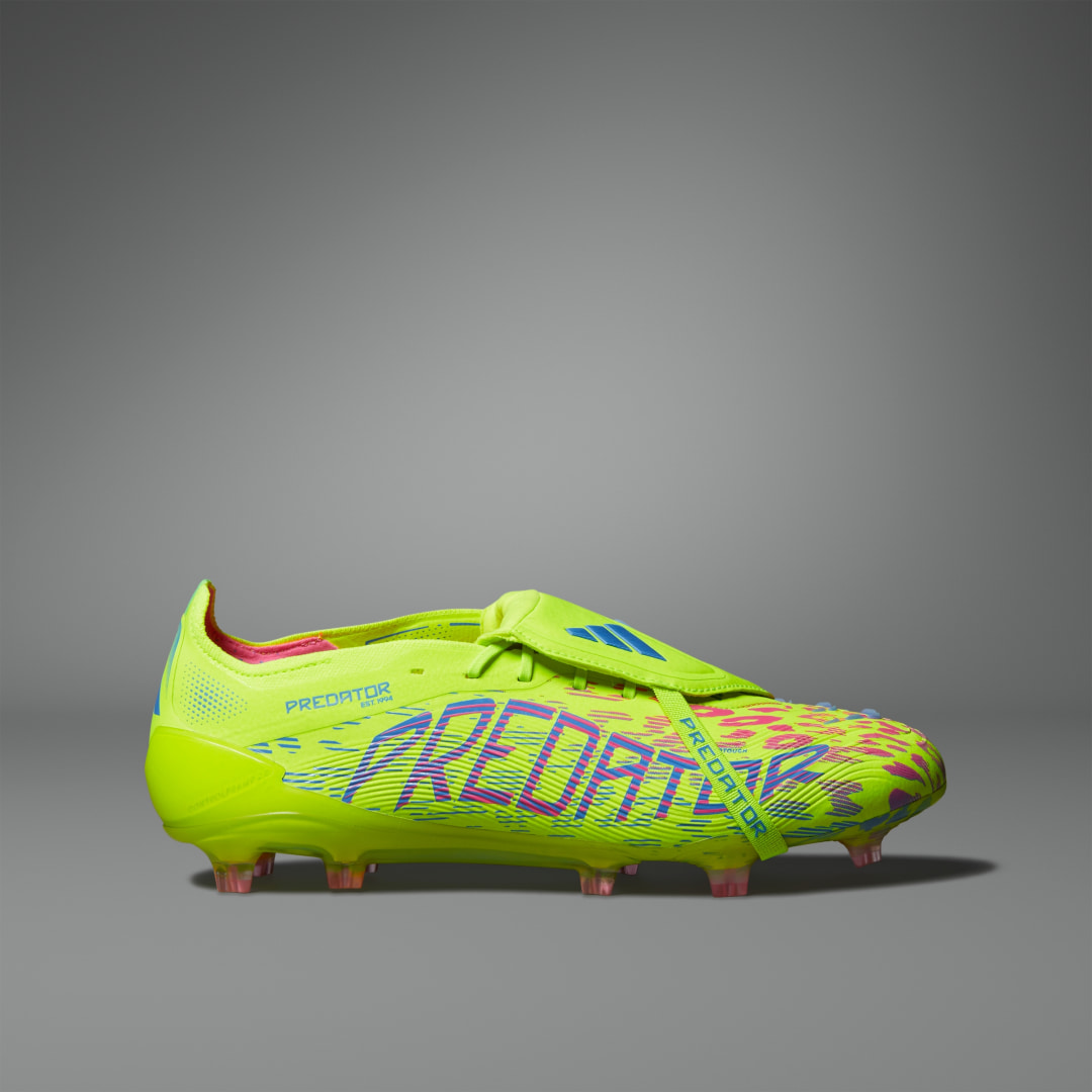 Detalle de Adidas Predator Elite Fold-Over Tongue — bota de fútbol para césped natural seco