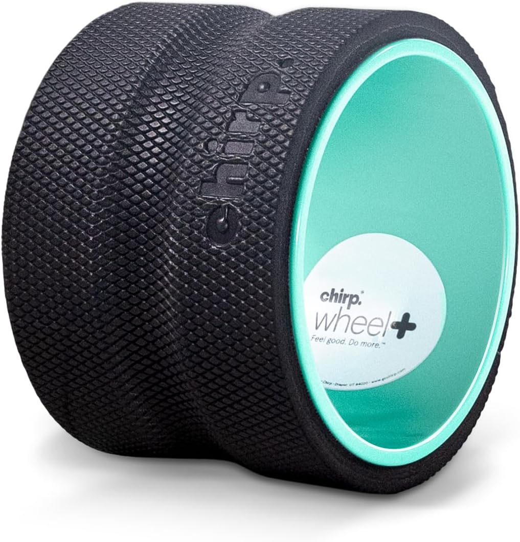 Detalle de Chirp Chirp Wheel+ Foam Roller (6 Inch Mint) for Targeted Back & Neck Relief