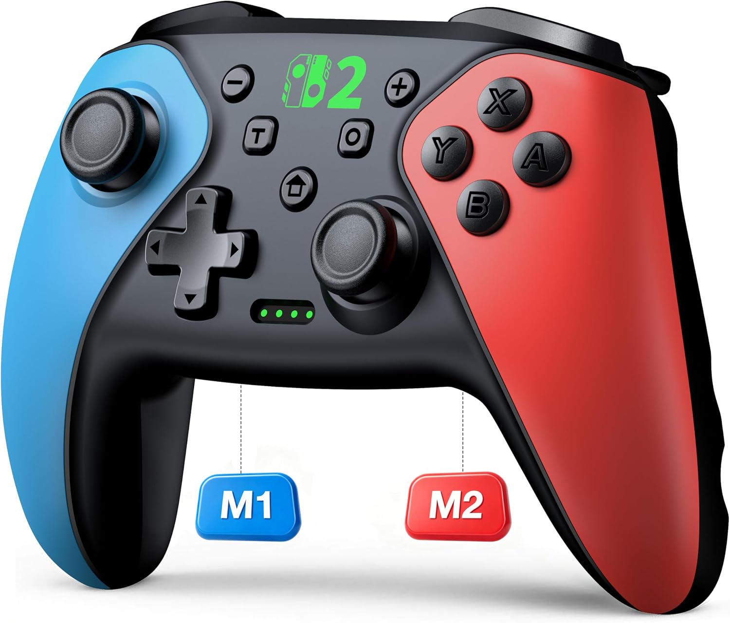 Detalle de BEBONCOOL HOTS Switch 2 Controller – versatile, programmable pro controller for Switch family and beyond