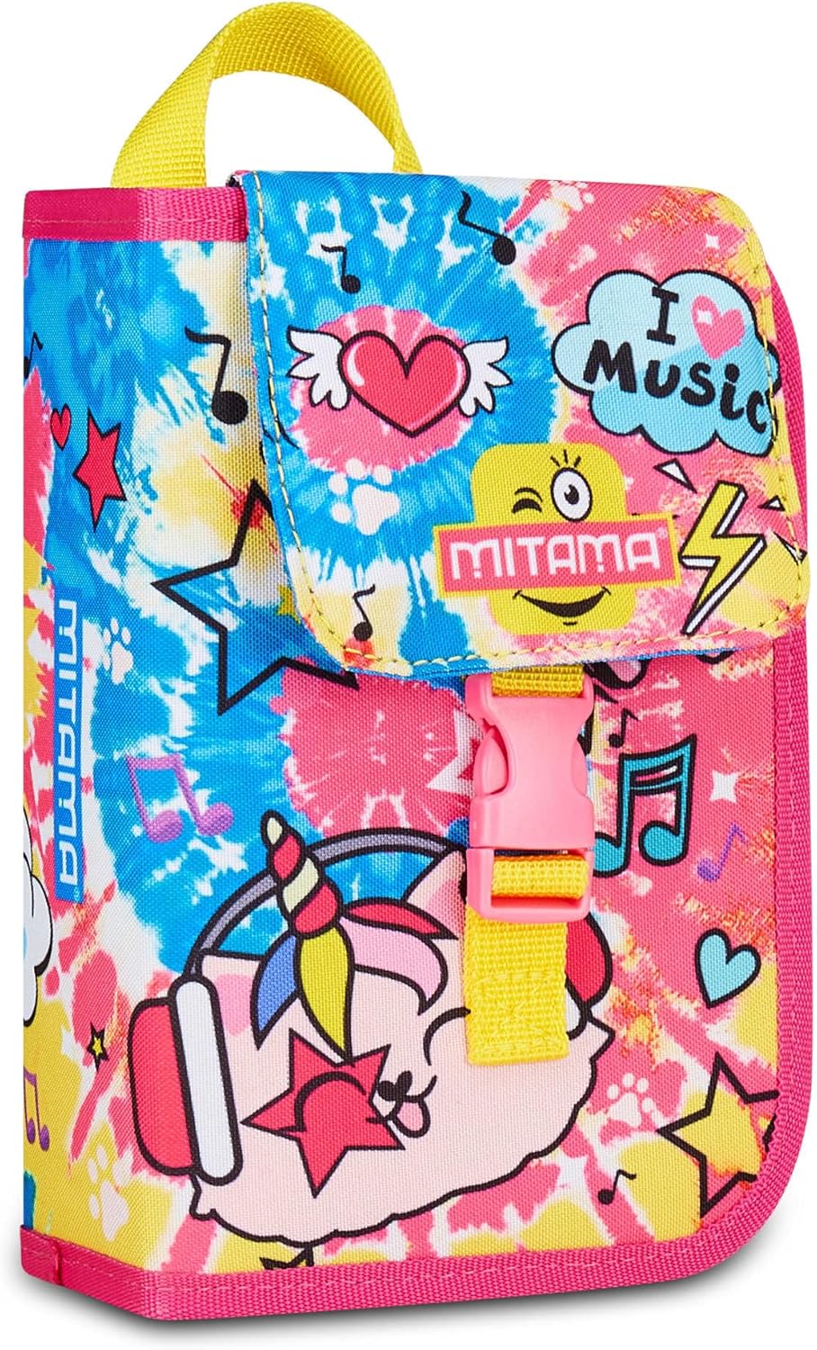 Thumbnail 1 de Mitama Trousse Scolaire 4 Fermetures Éclair Fuchsia – Triple Compartiment avec Stylets et Crayons pour École Primaire