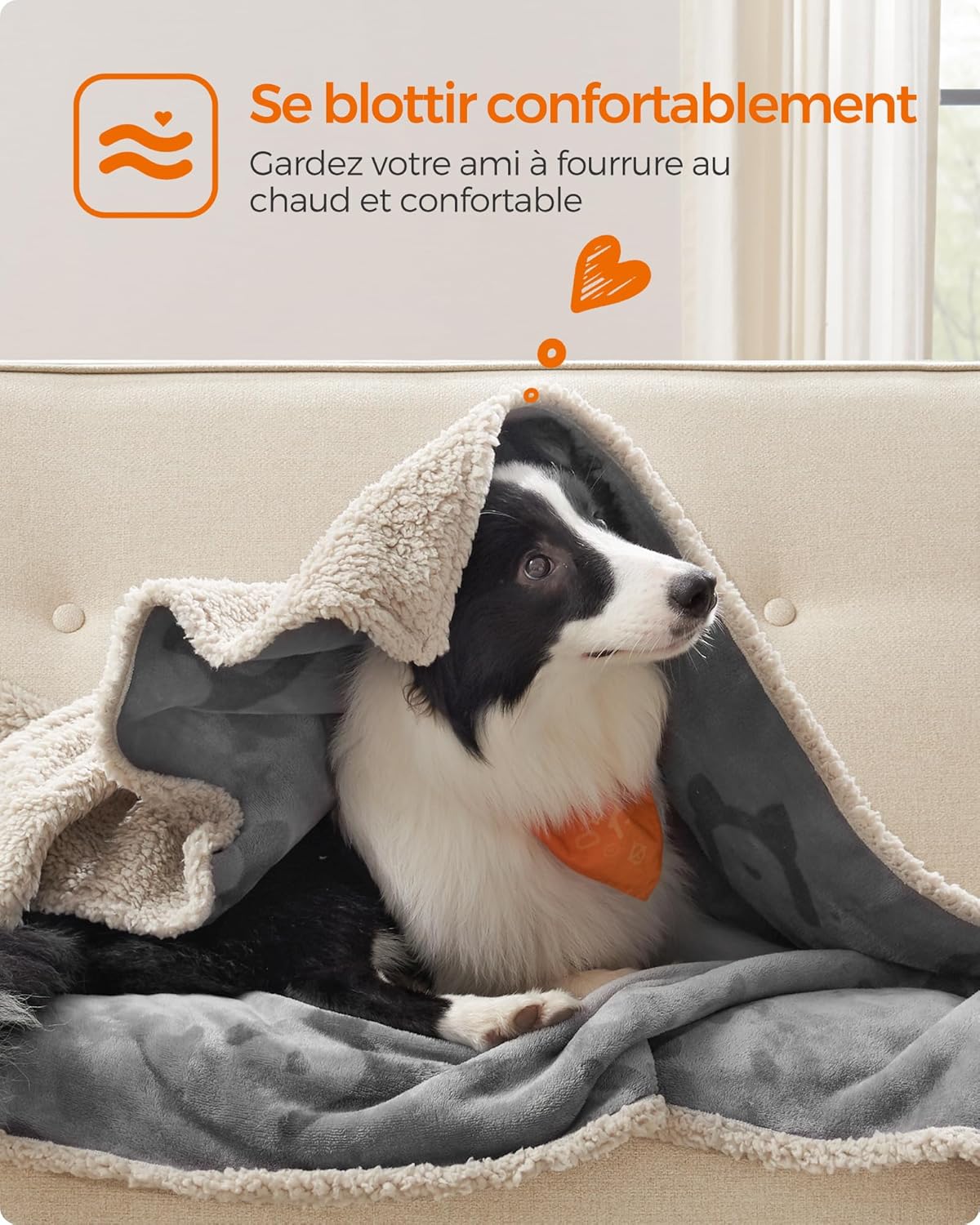 Thumbnail 5 de Feandrea Couverture chien XL 152 x 127 cm