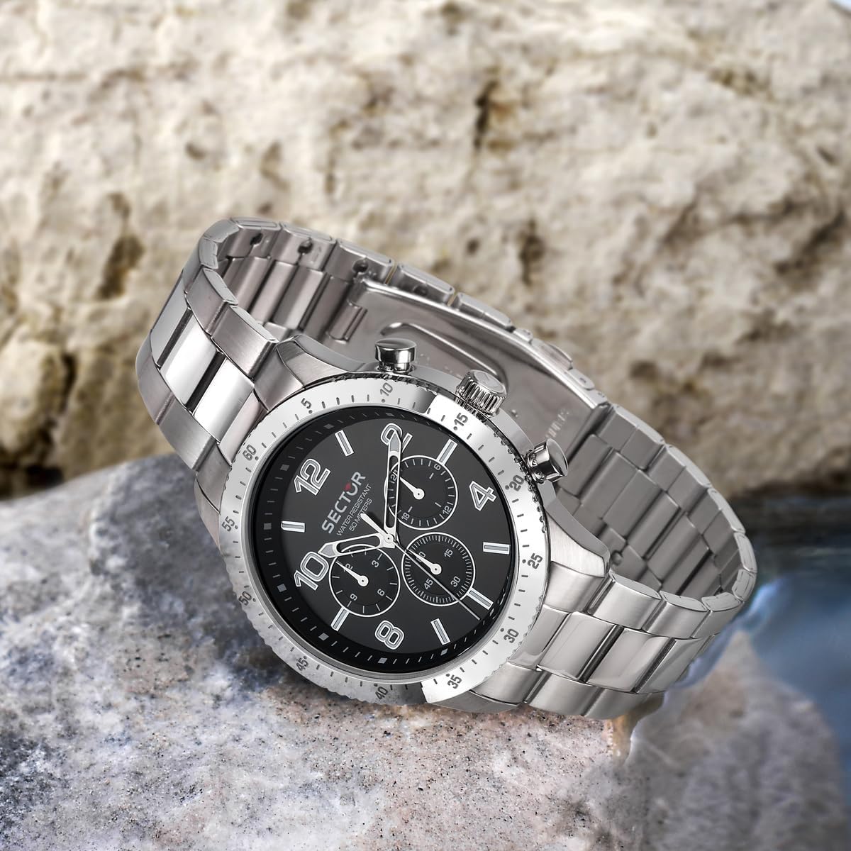 Detalle 2 de Sector No Limits Orologio Uomo 270 Limited Edition – Multifunzione, Analogico, 45 mm