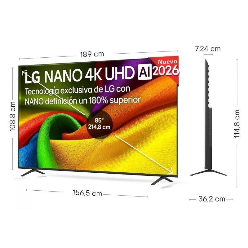 Thumbnail 3 de LG NanoCell 85N U8E0B3LA 85" 4K UHD NanoCell con webOS y HDR10