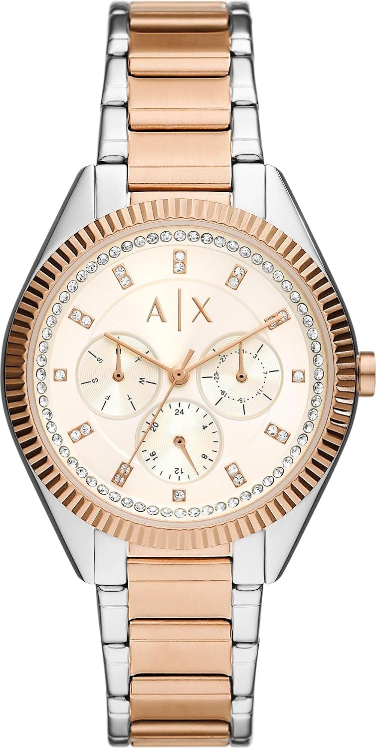 Thumbnail 6 de Montre Armani Exchange pour femmes — élégance rosée et mouvement quartz multifonction