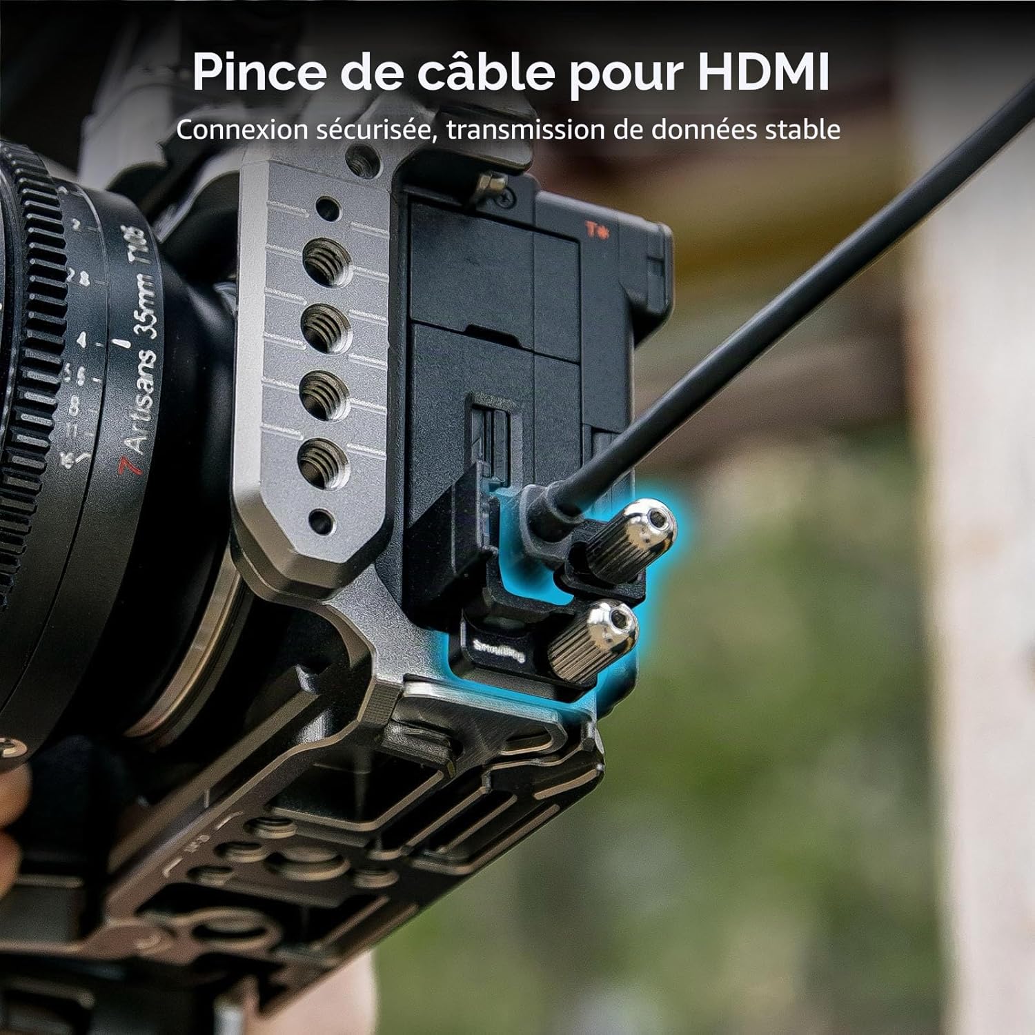 Detalle 1 de SMALLRIG Hawklock cage pour Sony A6700