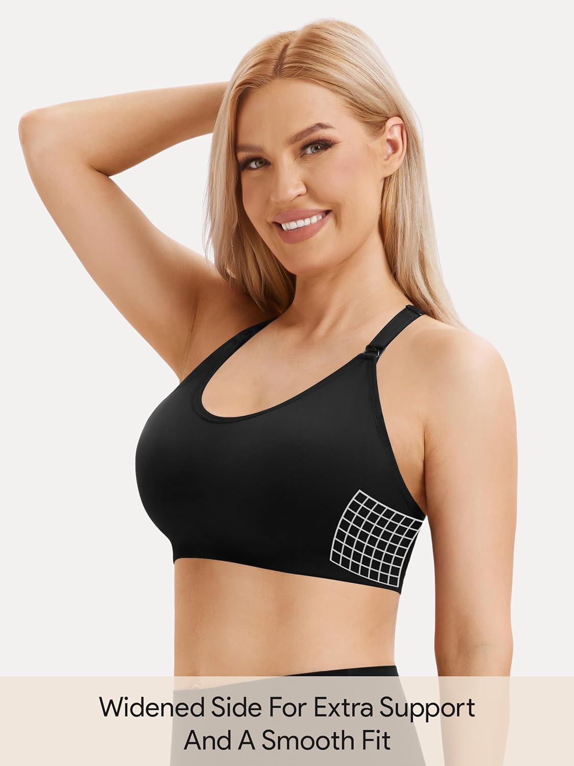 Thumbnail 3 de HBselect Sport Schwangerschafts Still BH Nahtloser Nursing Bra