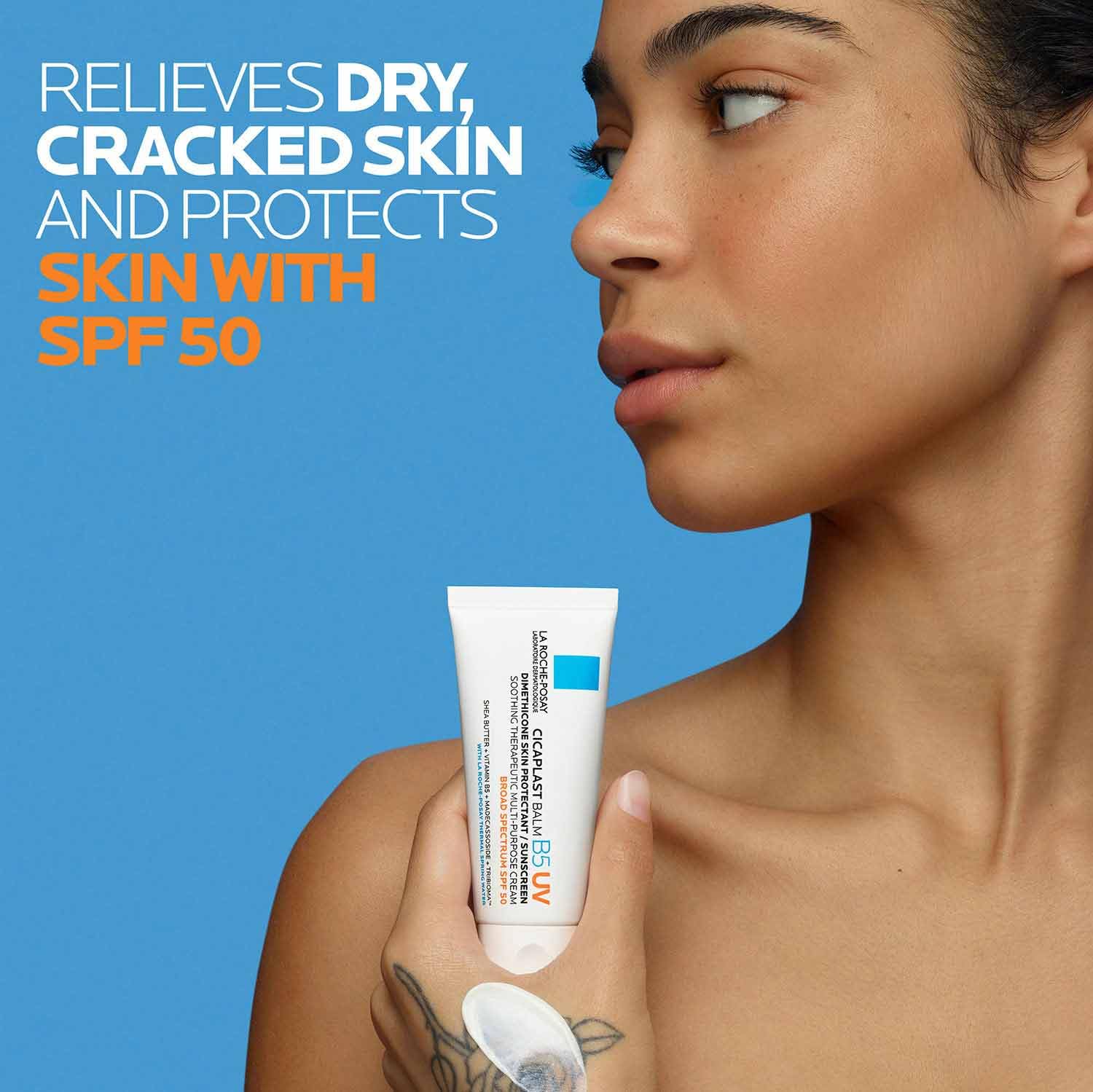 Detalle de La Roche-Posay Cicaplast Balm B5 SPF 50 with Centella Asiatica