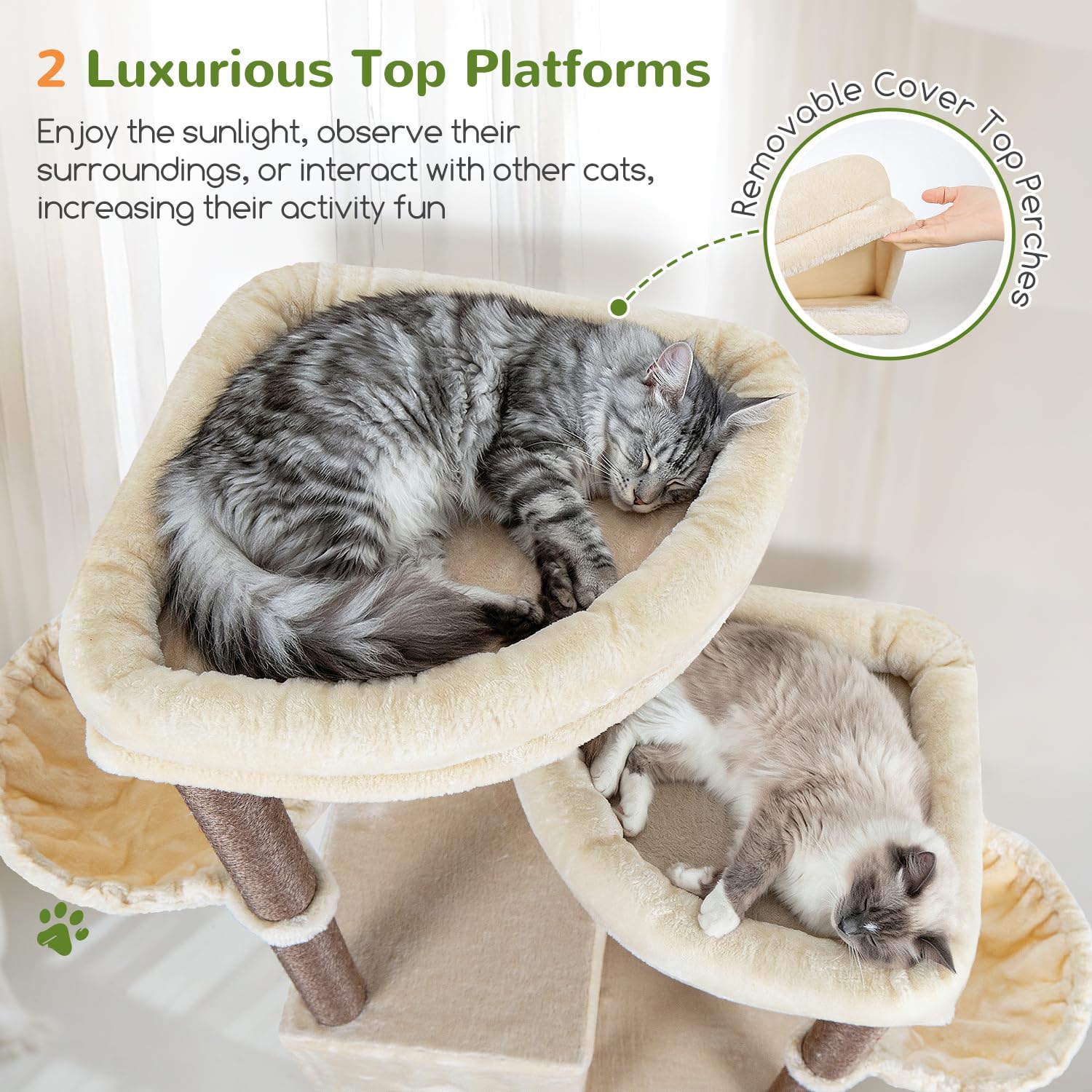 Detalle de Globlazer Cat Tree, 63-Inch