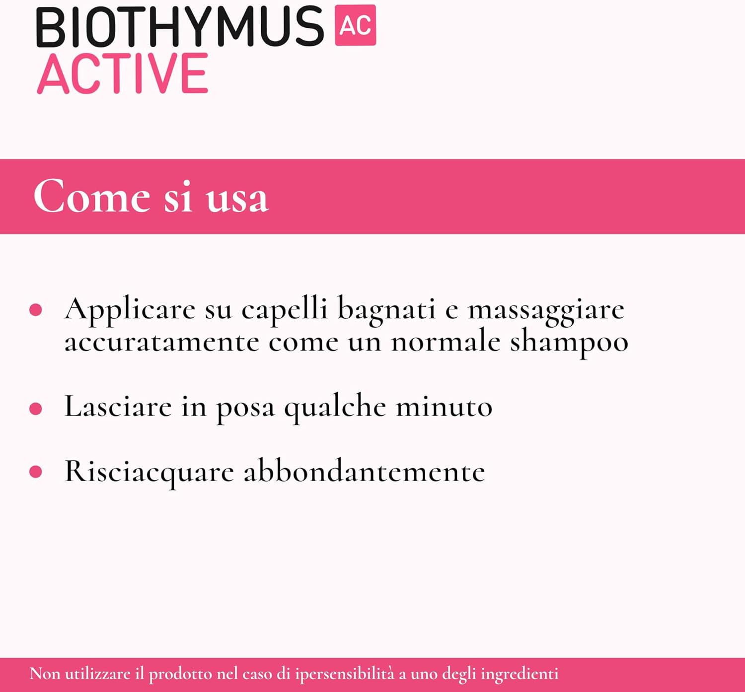 Thumbnail 5 de Biothymus Active Donna Shampoo Anticaduta 200 ml