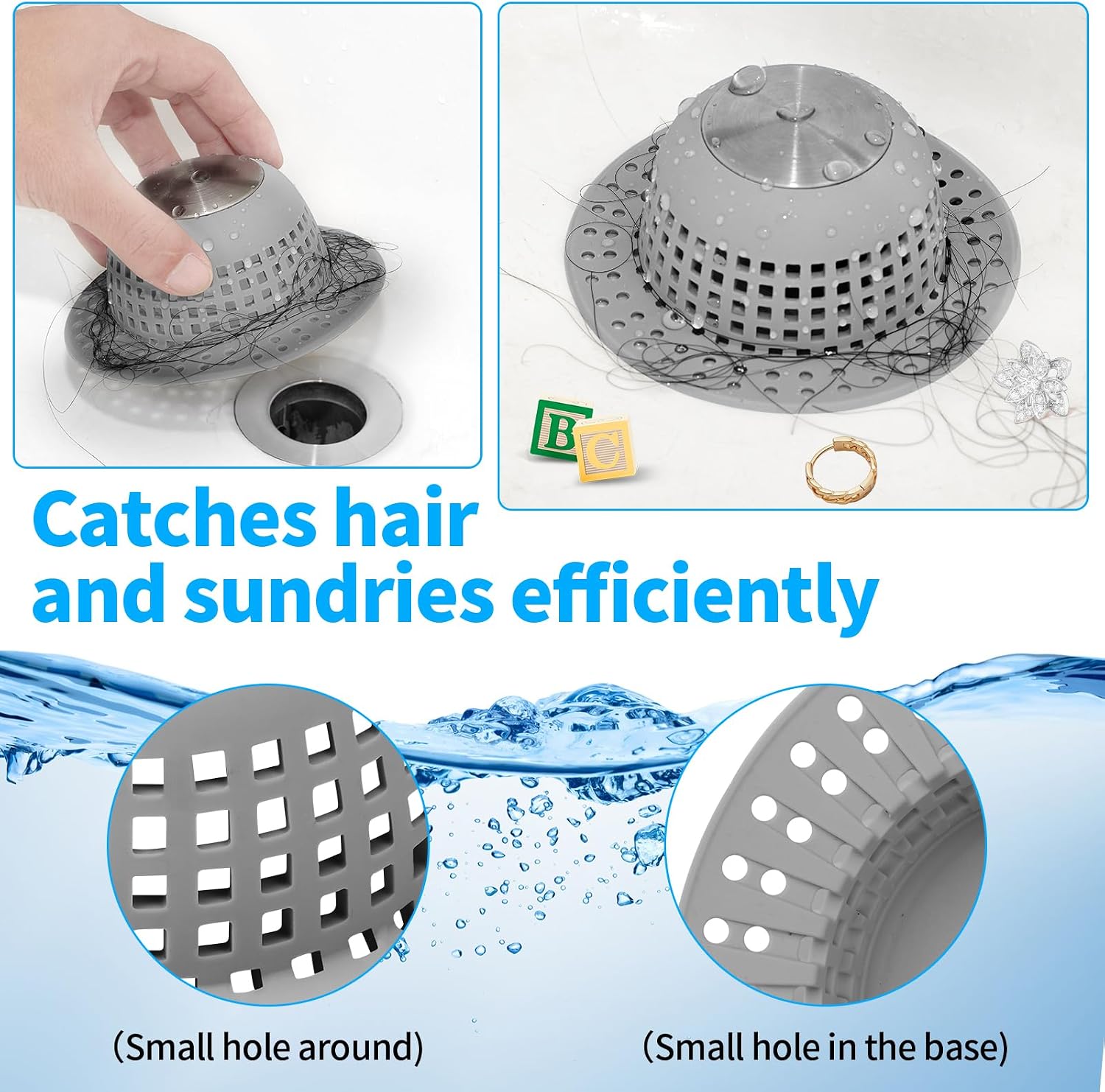 Thumbnail 5 de Aluvor Drain Hair Catcher Silicone