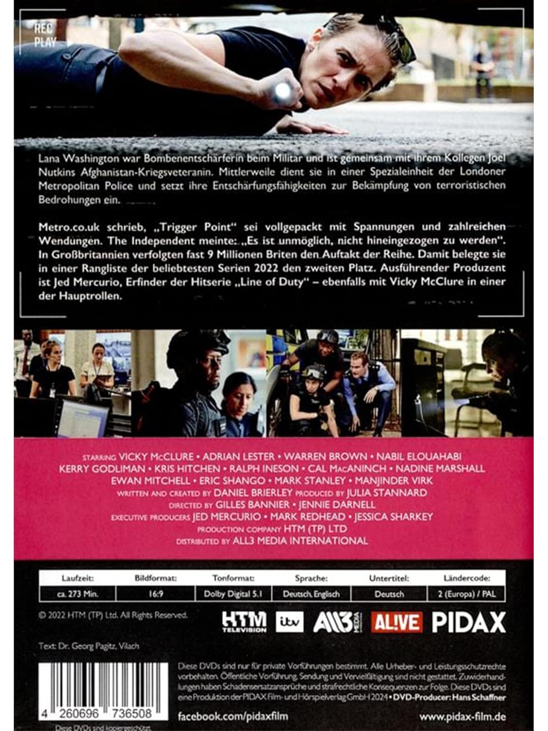 Detalle 2 de WME Home Entertainment Trigger Point Staffel 1 mit 6 Folgen